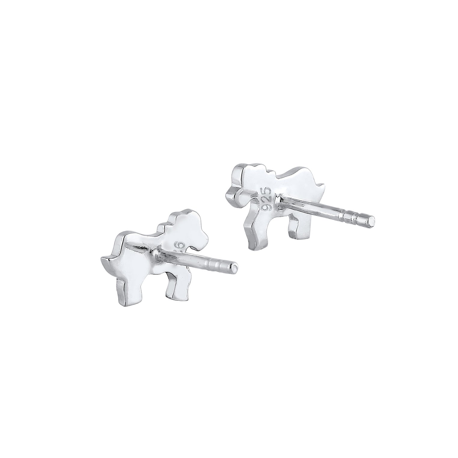Silber - Elli | Ohrring Pferd | 925er Sterling Silber