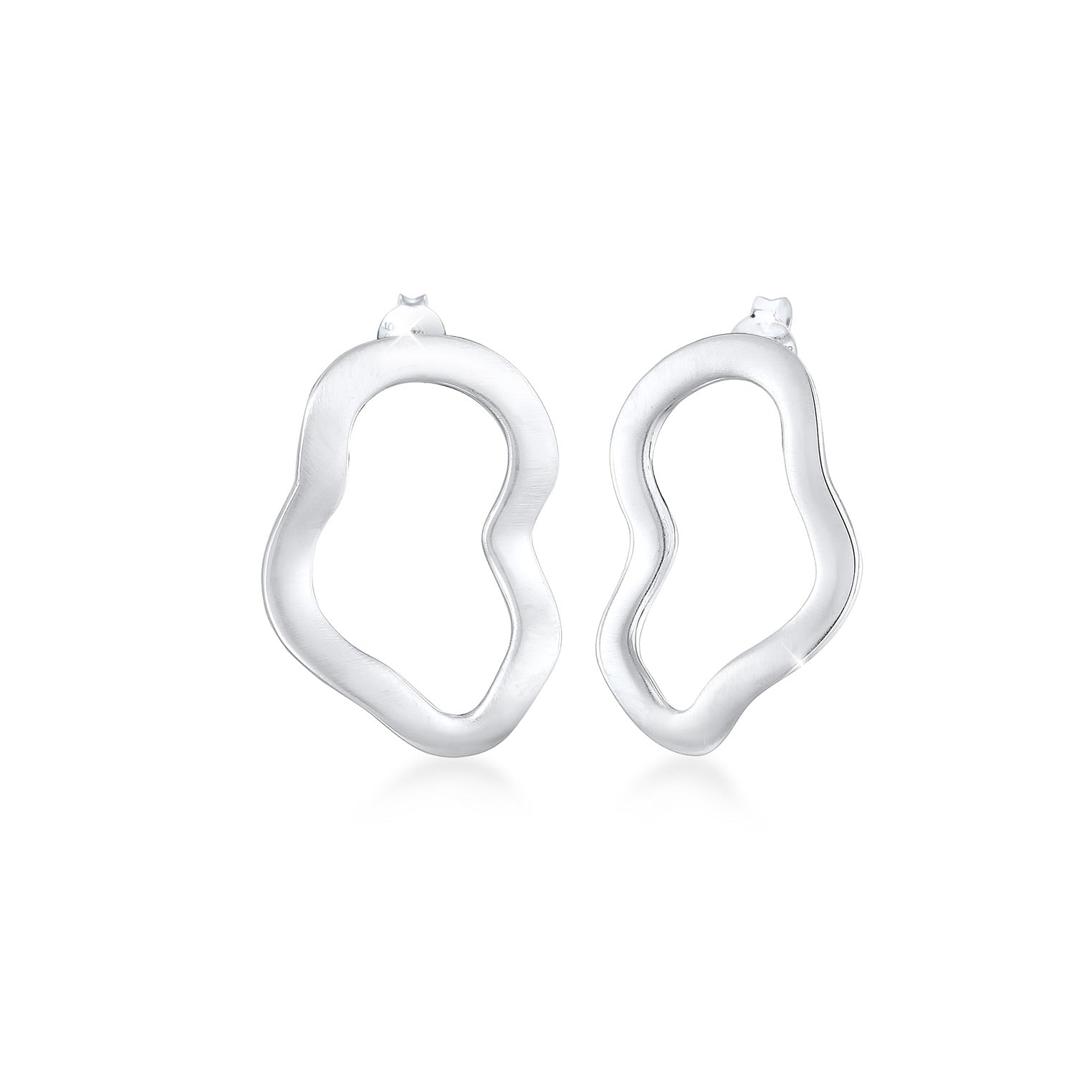 Silber - Elli | Ohrstecker | 925er Sterling Silber