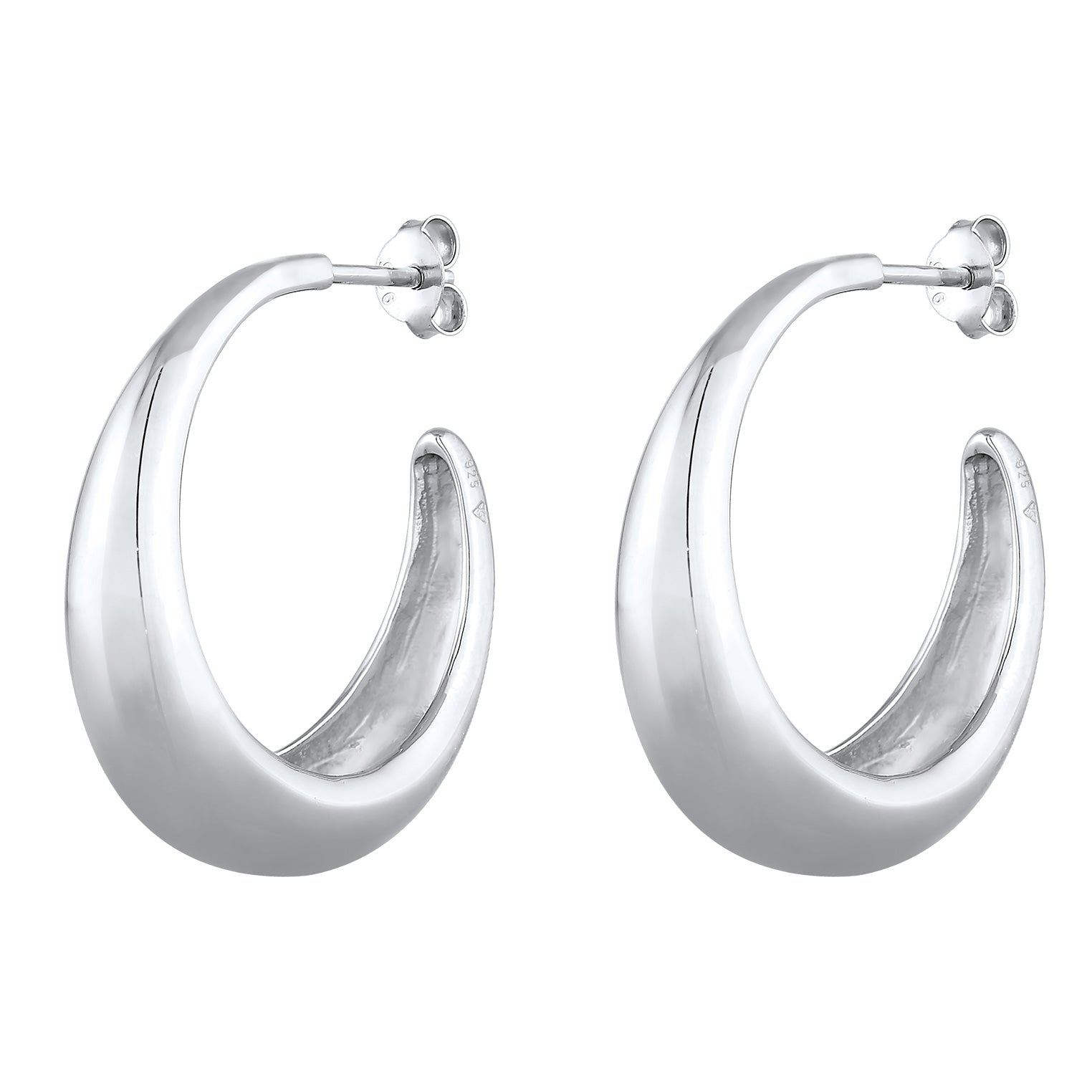 Silber - Elli | Creole | 925er Sterling Silber