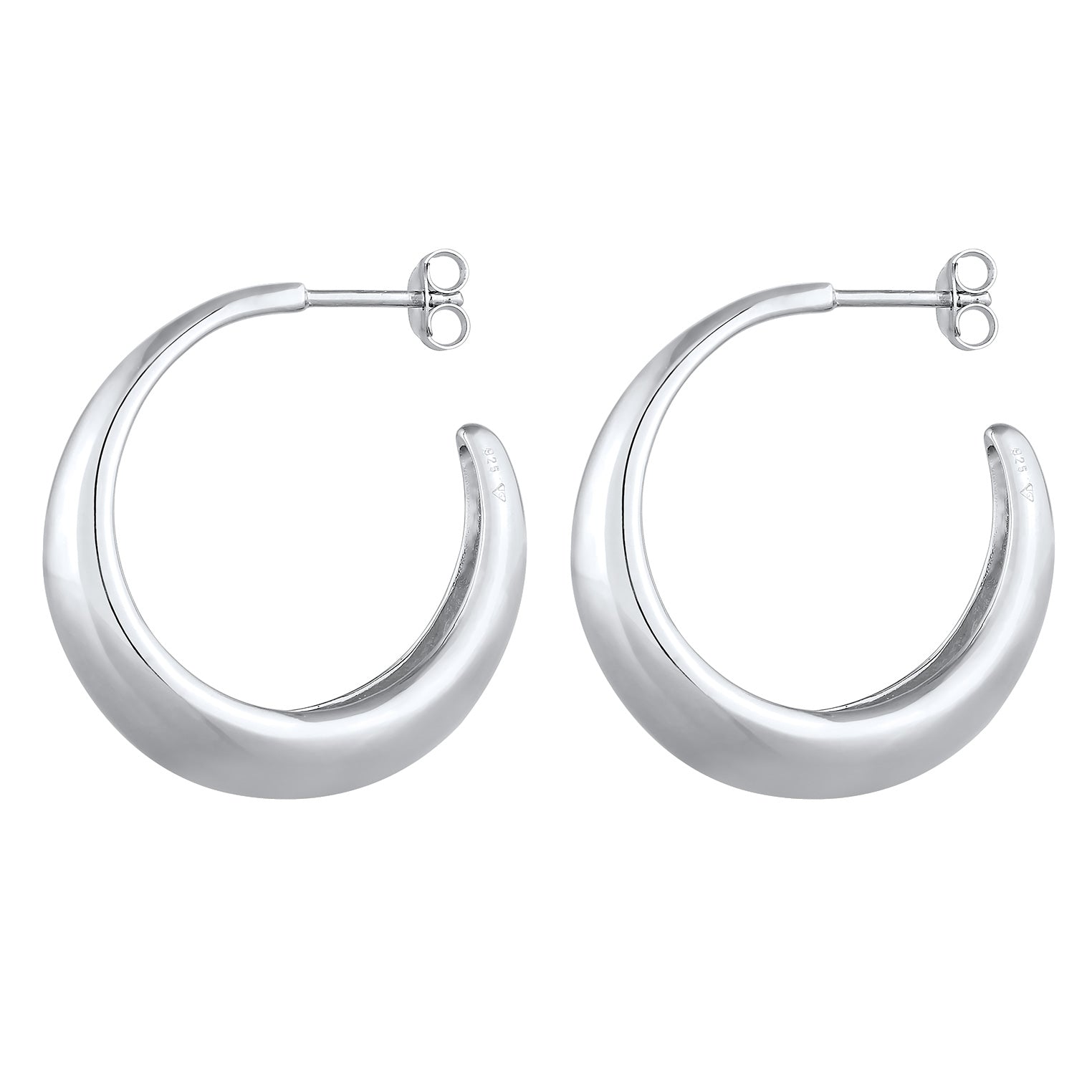 Silber - Elli | Creole | 925er Sterling Silber