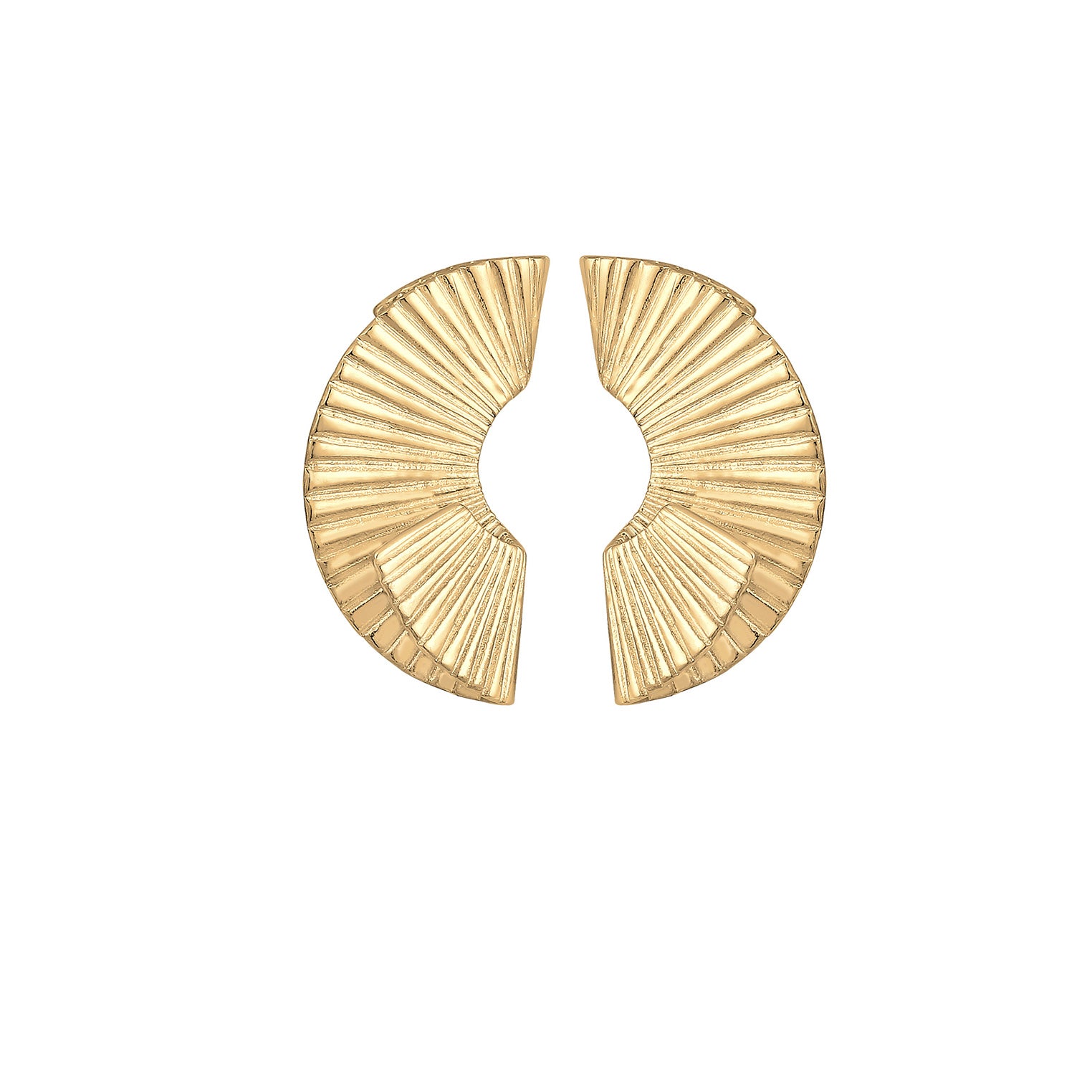 Gold - Elli PREMIUM | Ohrstecker | 925 Sterling Silber vergoldet