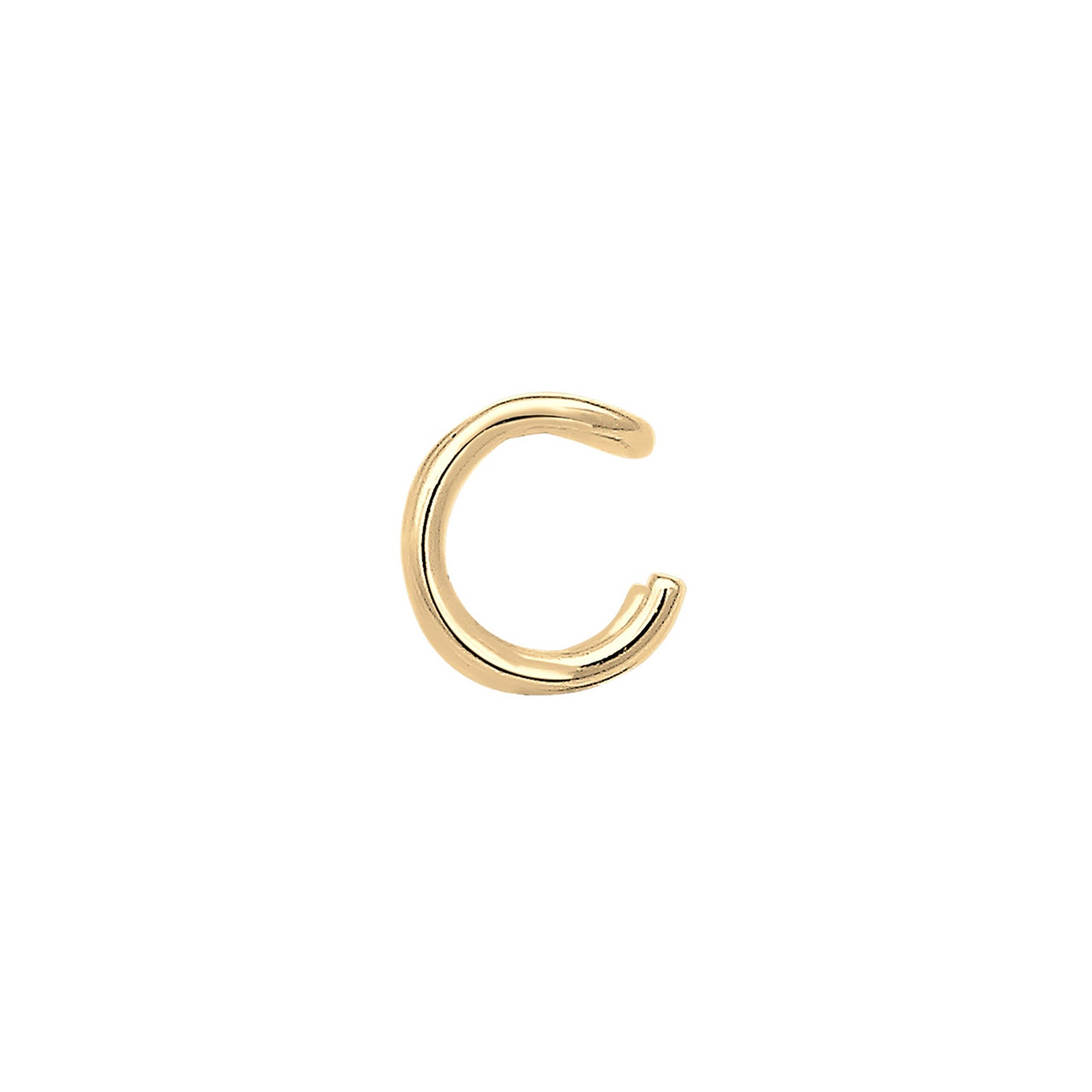 Gold - Elli | Single Earcuff | 925 Sterling Silber vergoldet