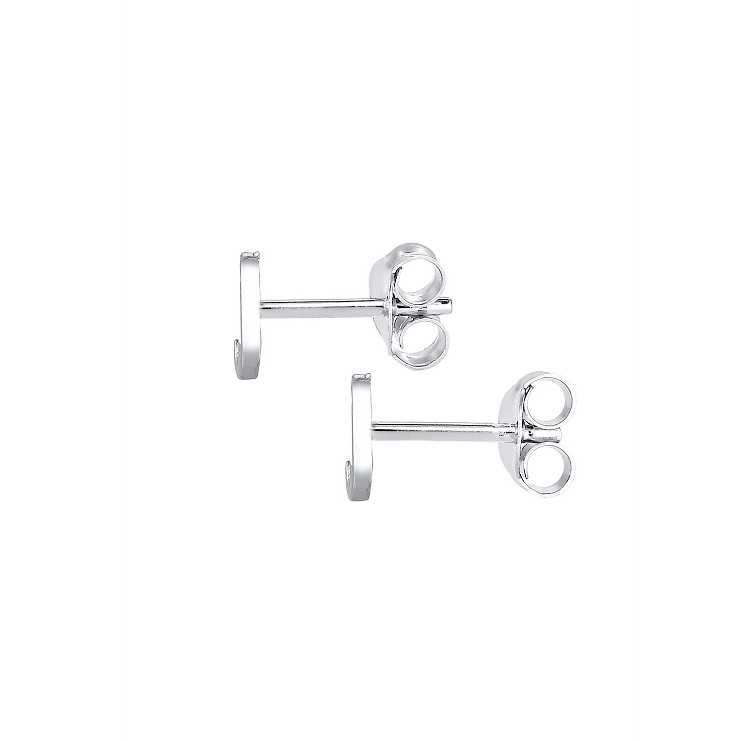 Silber - Elli | Ohrstecker Buchstabe | 925er Sterling Silber
