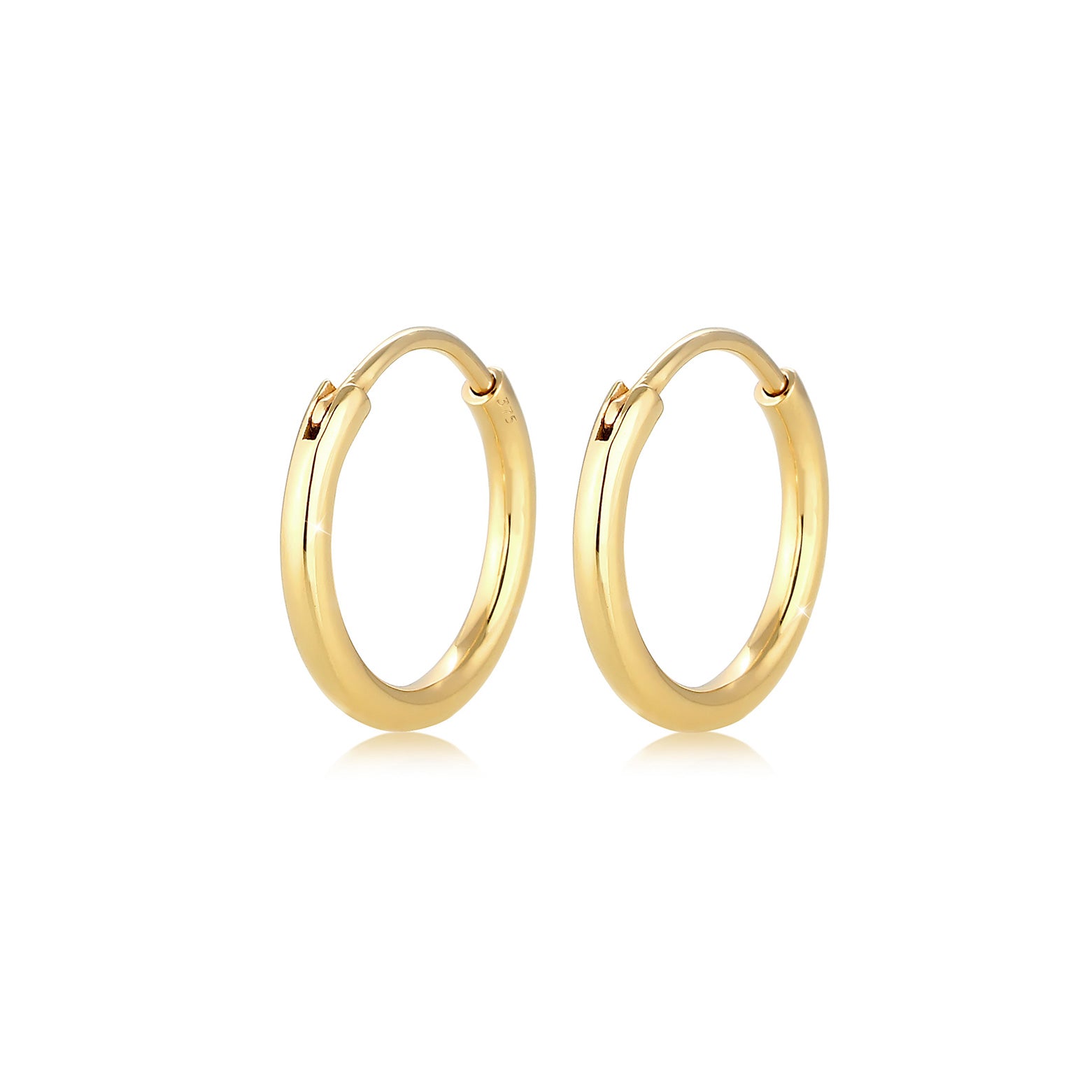 Gold - Elli PREMIUM | Creole | 375 Gelbgold