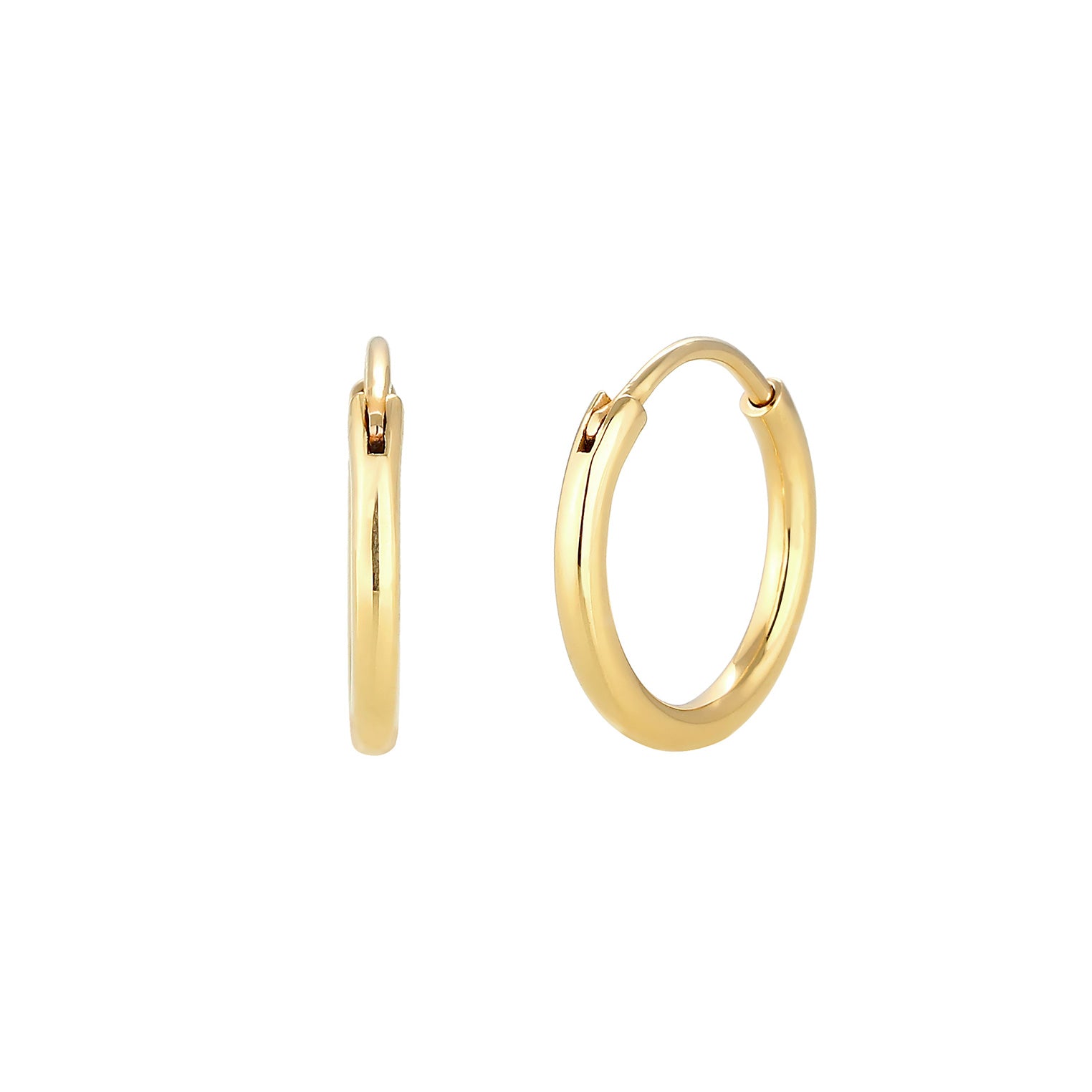 Gold - Elli PREMIUM | Creole | 375 Gelbgold