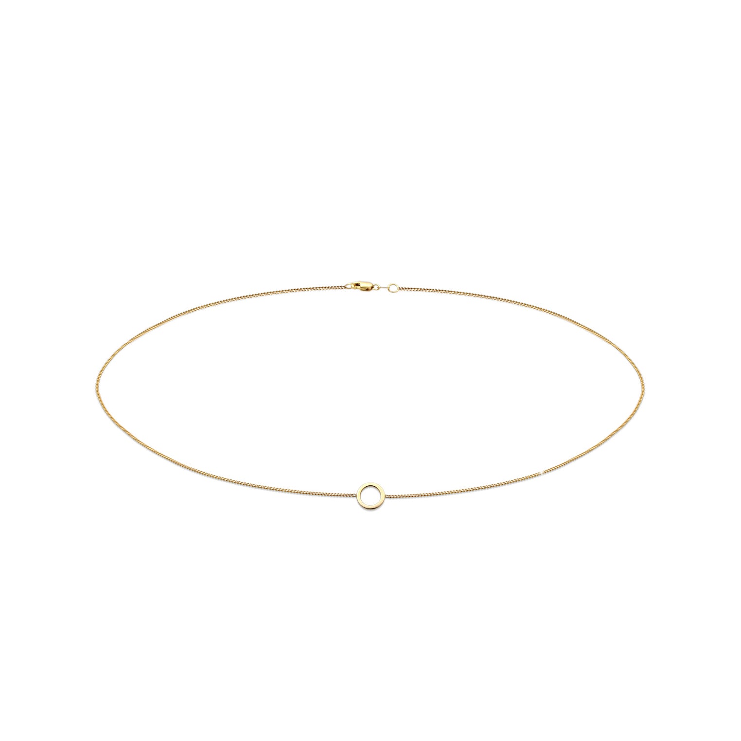 Gold - Elli PREMIUM | Halskette Geo | 375 Gelbgold