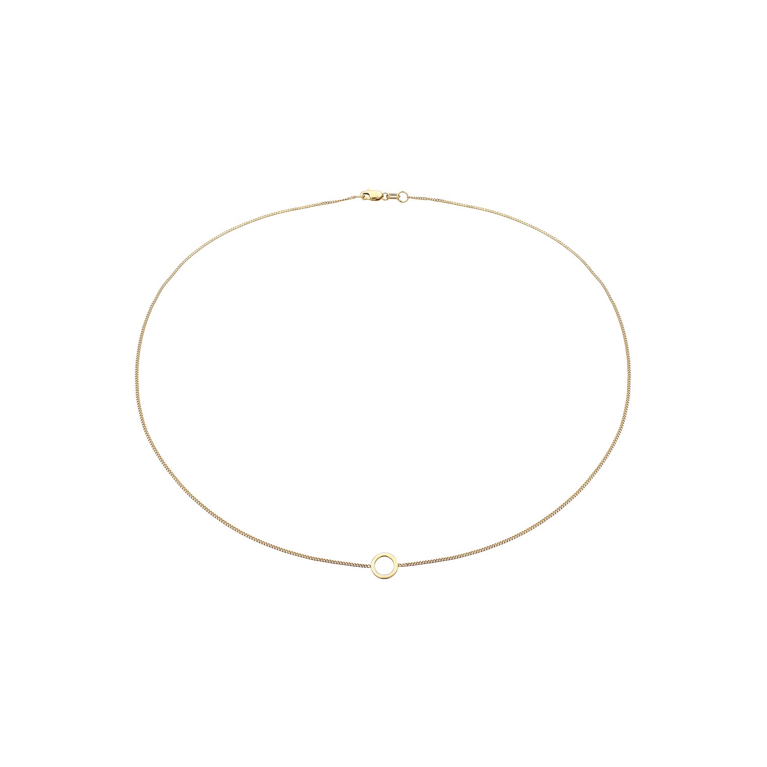 Gold - Elli PREMIUM | Halskette Geo | 375 Gelbgold