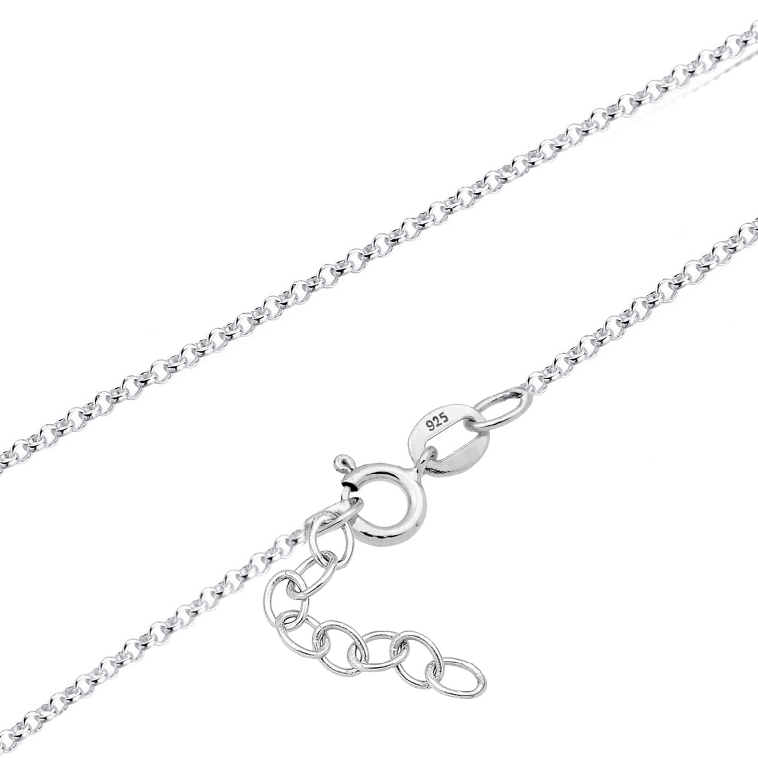 Silber - Elli | Halskette Elefant | 925er Sterling Silber