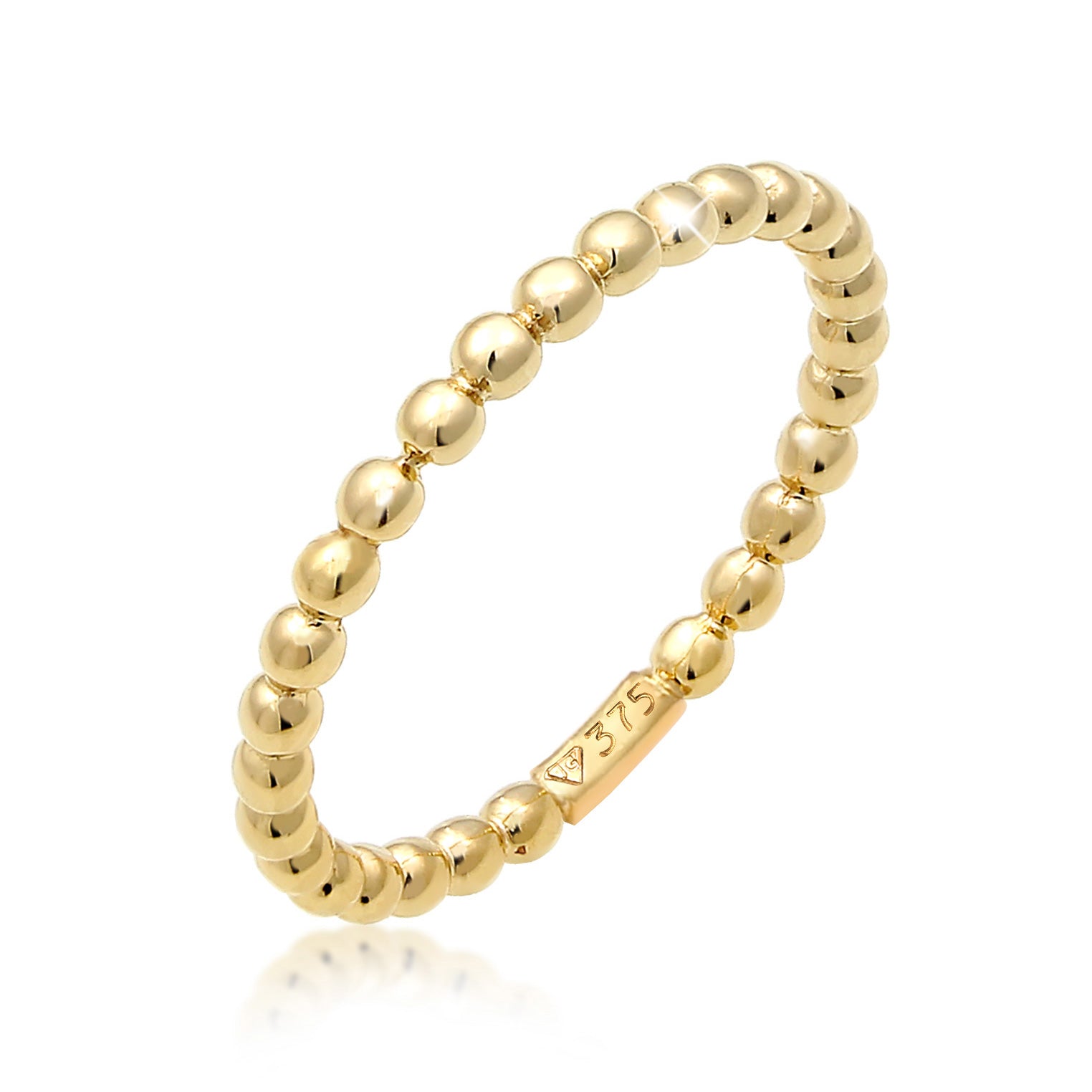 Gold - Elli PREMIUM | Bandring | 375 Gelbgold