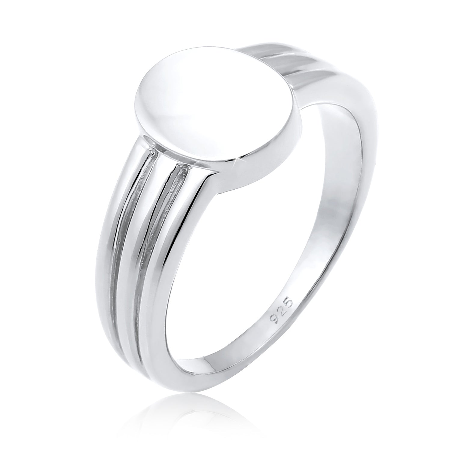 Silber - Elli | Siegelring | 925er Sterling Silber