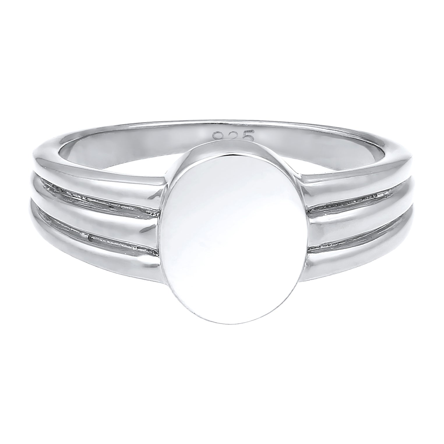Silber - Elli | Siegelring | 925er Sterling Silber