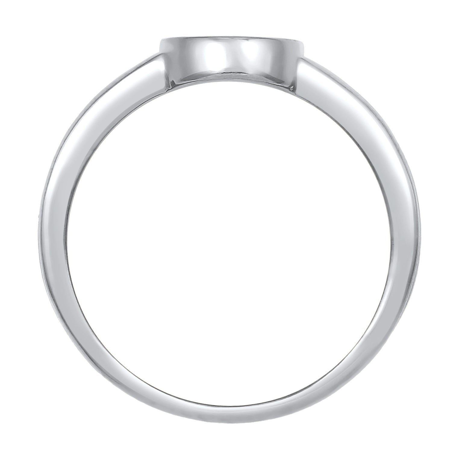 Silber - Elli | Siegelring | 925er Sterling Silber