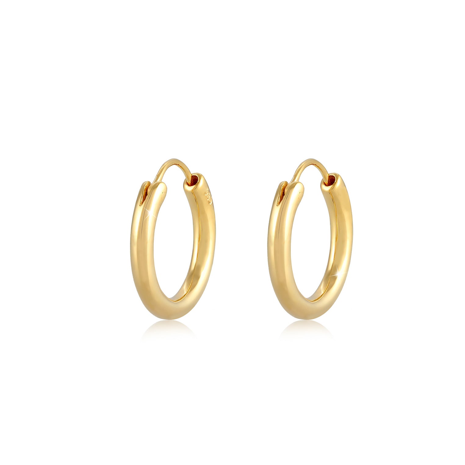 Gold - Elli PREMIUM | Creole | 585 Gelbgold