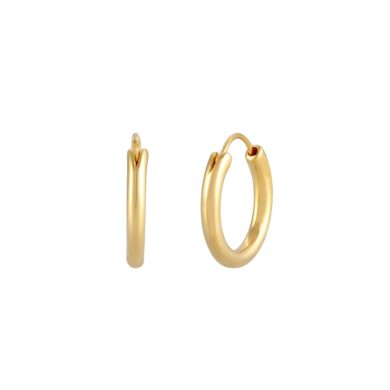 Gold - Elli PREMIUM | Creole | 585 Gelbgold