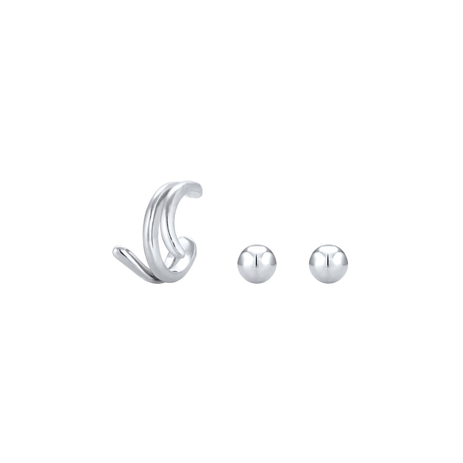 Silber - Elli | Ohrringset | 925er Sterling Silber