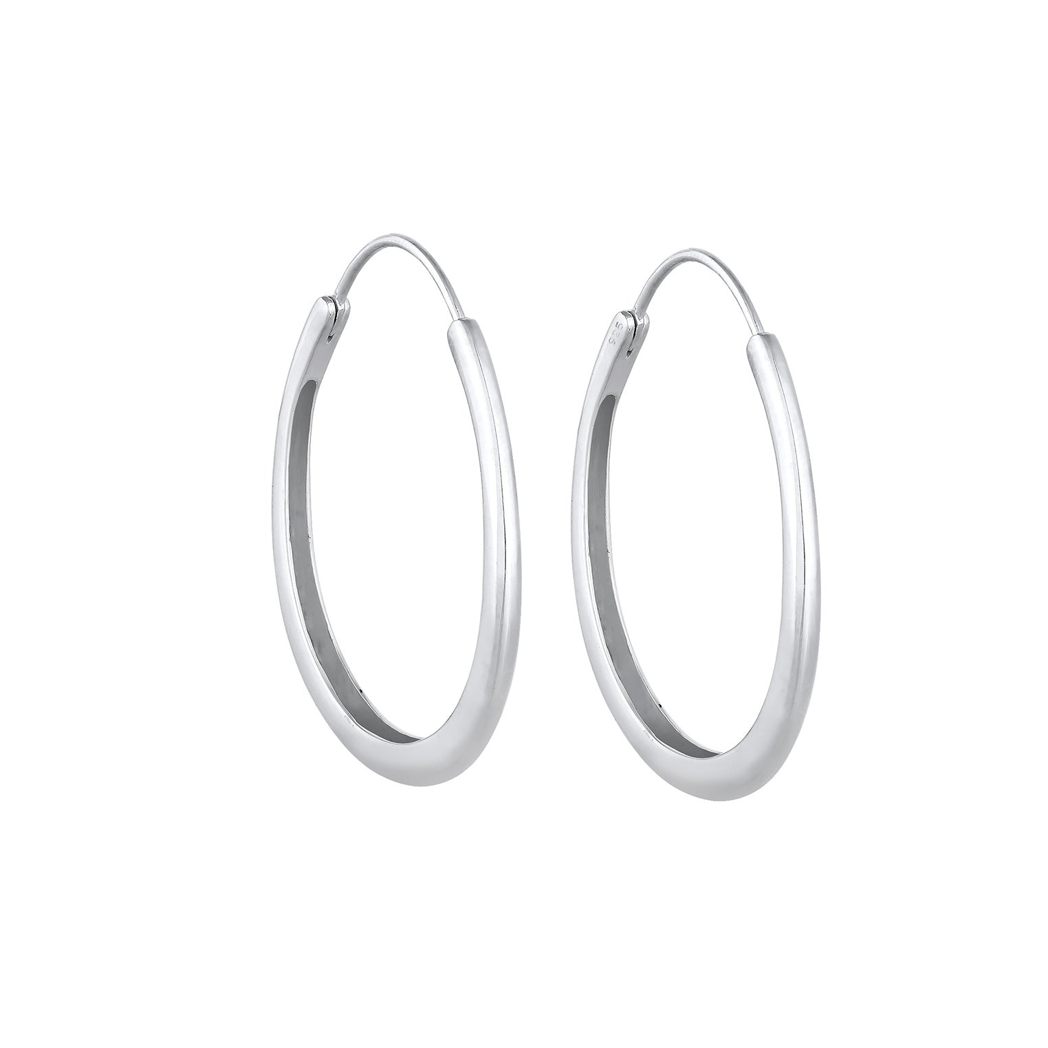 Silber - Elli | Creole | 925er Sterling Silber