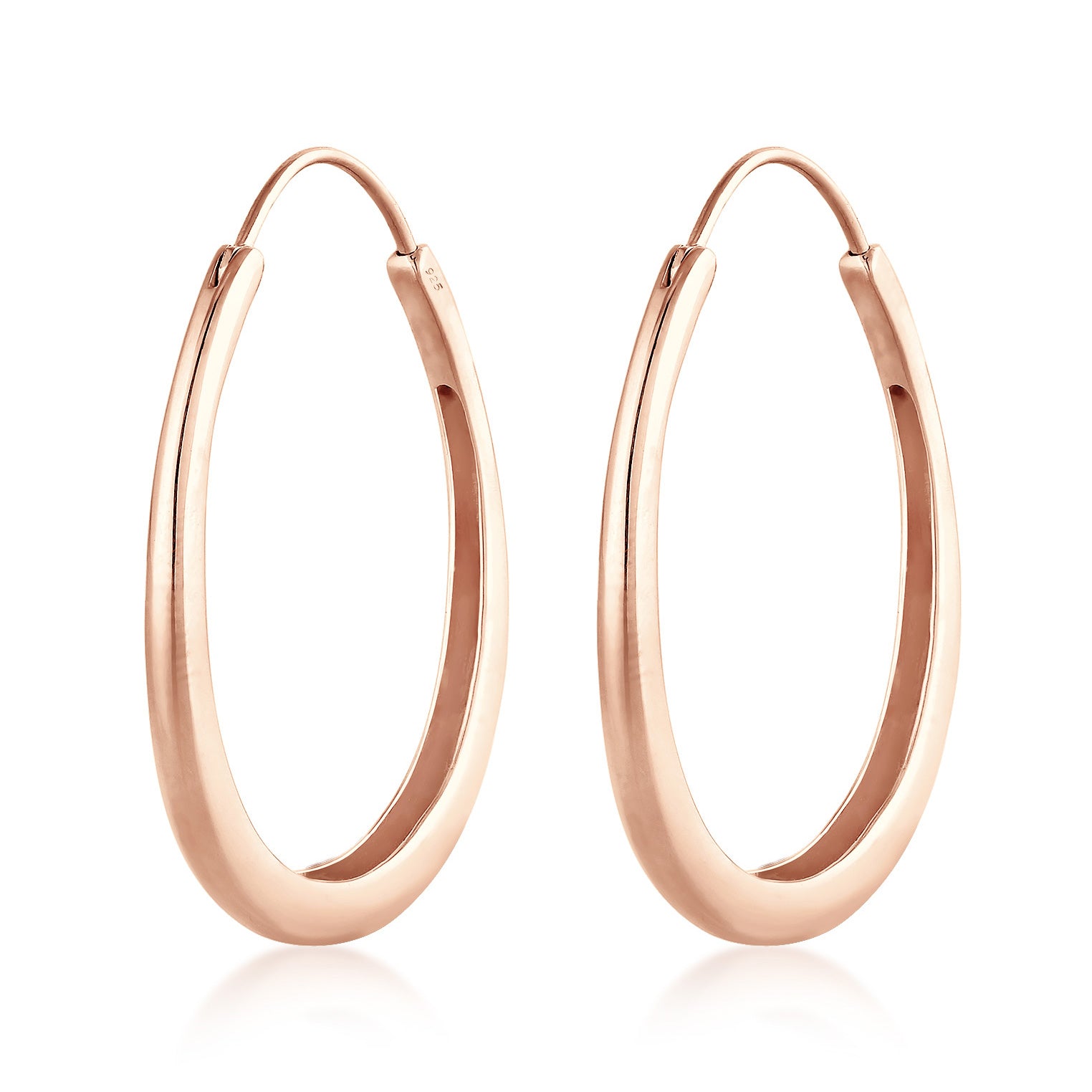 Roségold - Elli | Creole | 925 Sterling Silber Rosegold