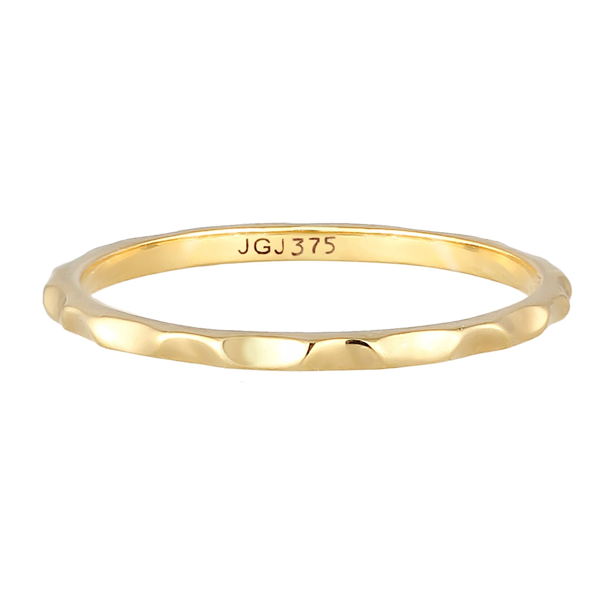 Gold - Elli PREMIUM | Ring Geo | 375 Gelbgold