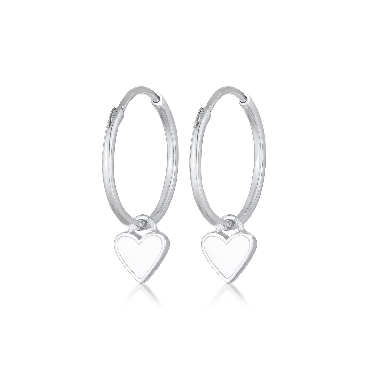 Silber - Elli | Creole | 925er Sterling Silber
