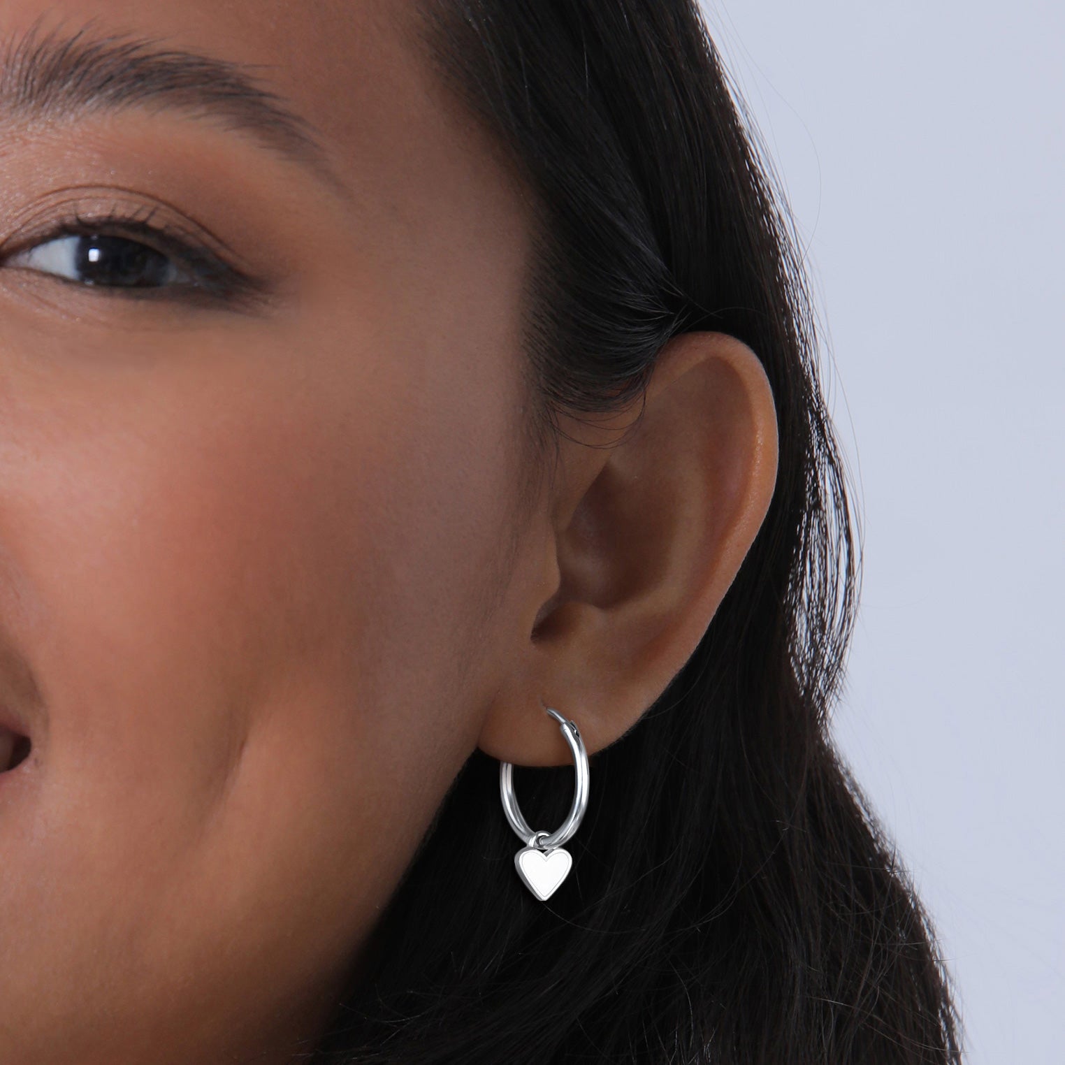 Silber - Elli | Creole | 925er Sterling Silber