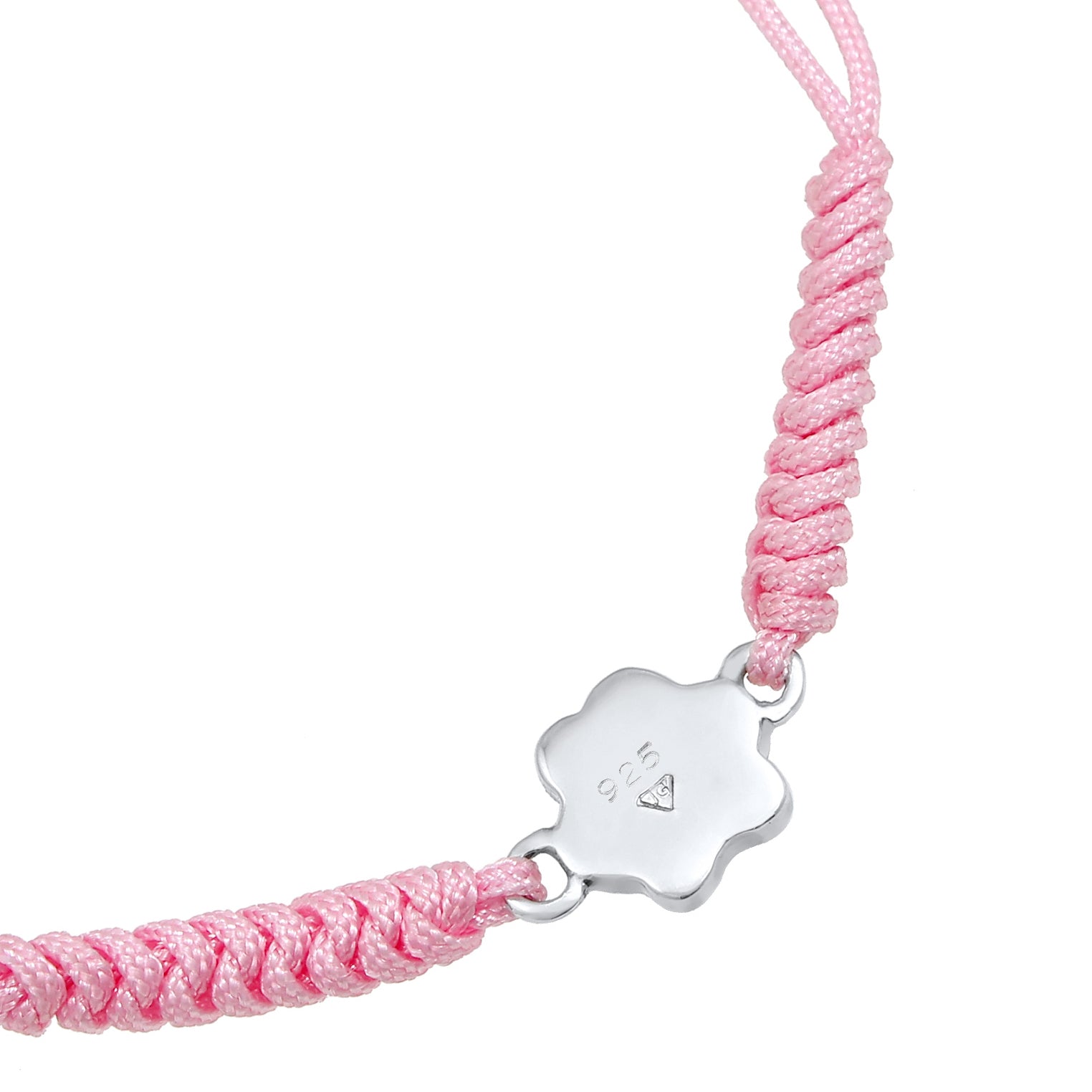 Rosa - Elli | Armband Pfote | Kristall ( Rosa ) | 925er Sterling Silber