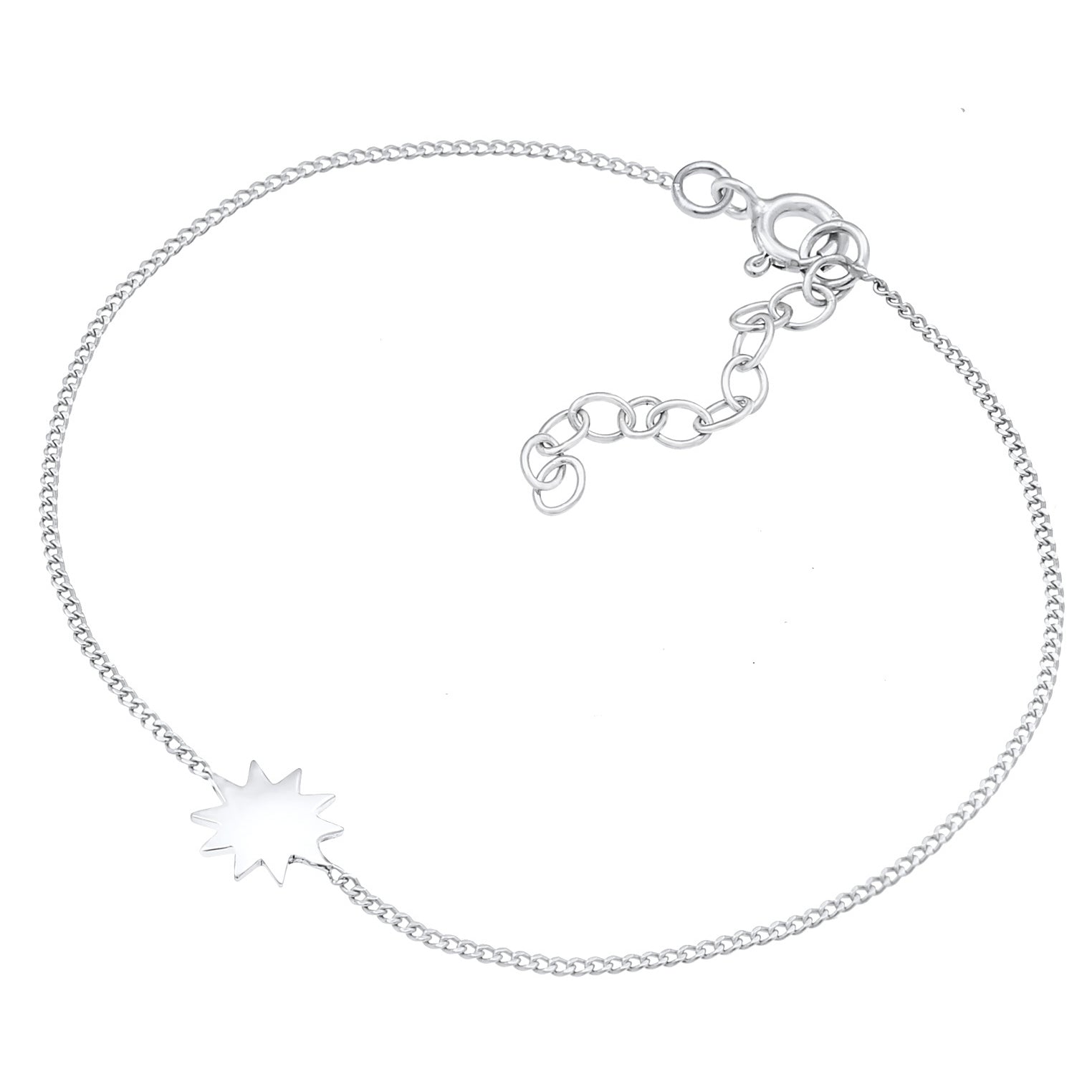 Silber - Elli | Armband Sonne | 925er Sterling Silber