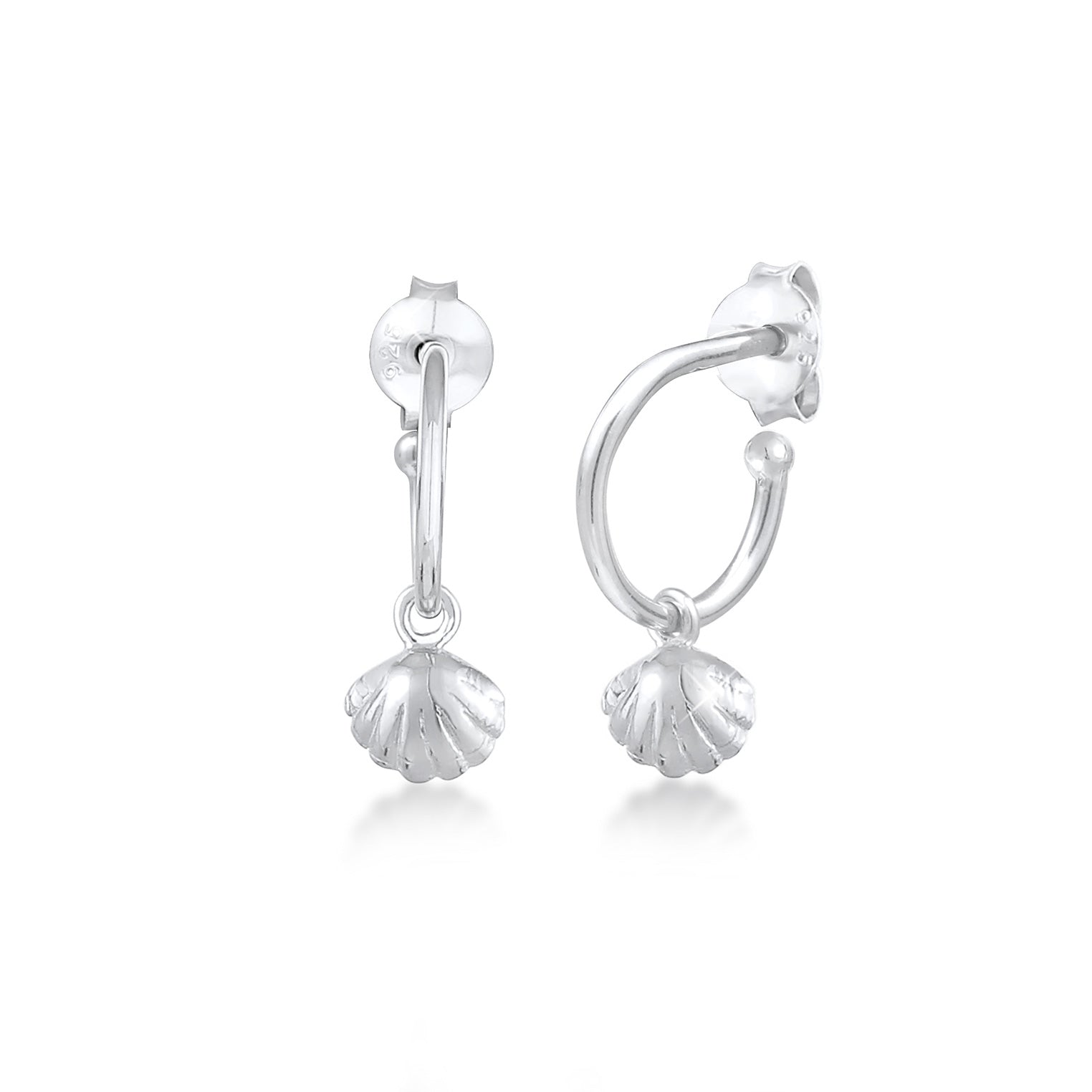 Silber - Elli | Ohrstecker | 925er Sterling Silber