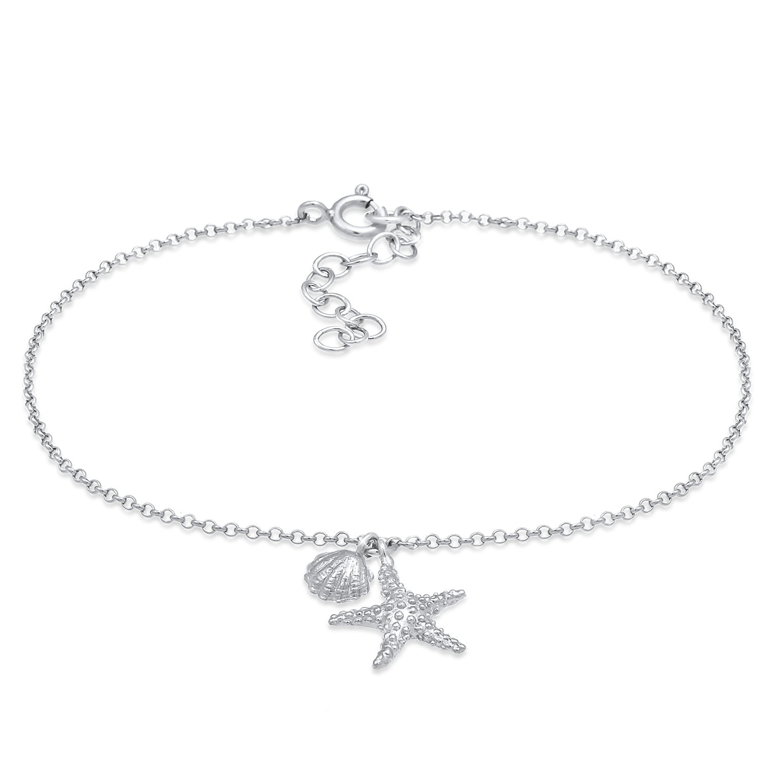Silber - Elli | Armband Muschel | 925er Sterling Silber