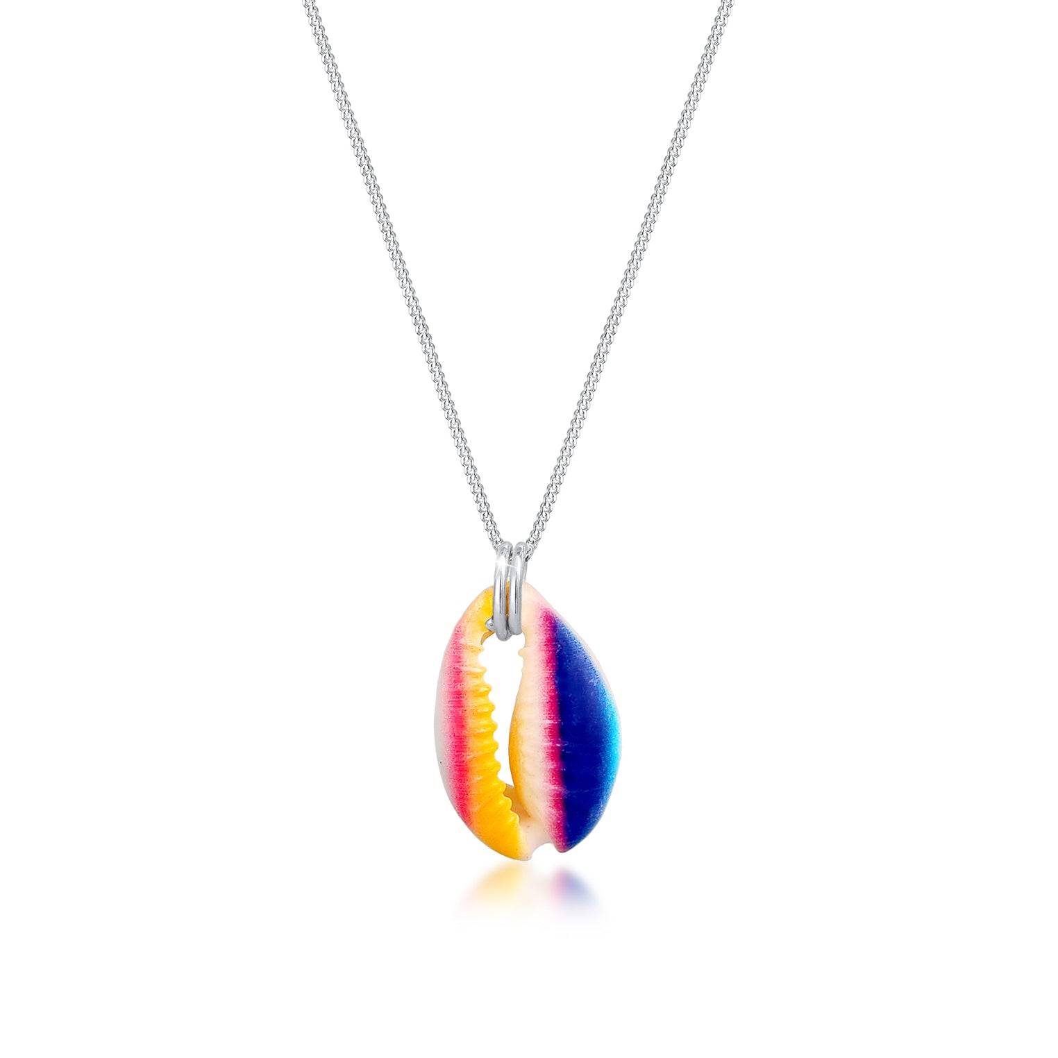 Silber - Elli | Halskette Muschel | 925er Sterling Silber