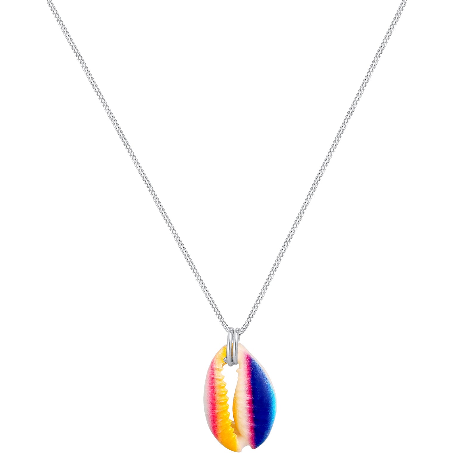 Silber - Elli | Halskette Muschel | 925er Sterling Silber