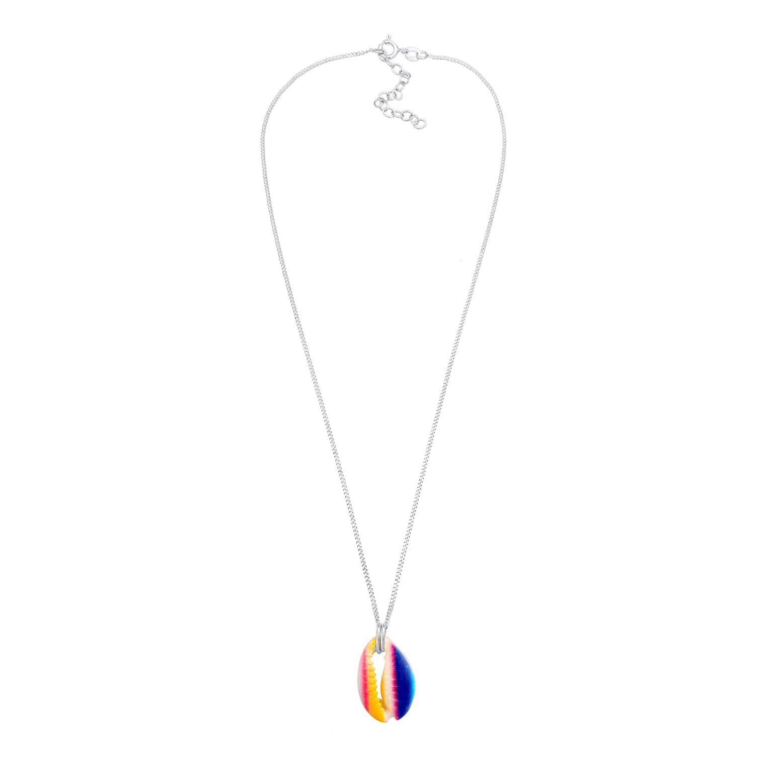 Silber - Elli | Halskette Muschel | 925er Sterling Silber