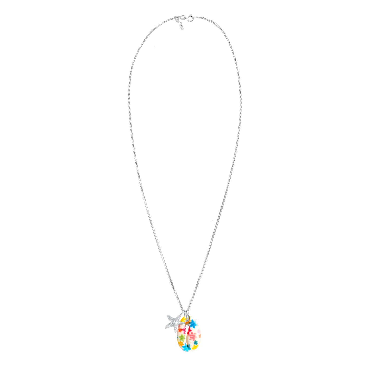 Silber - Elli | Halskette Muschel | 925er Sterling Silber