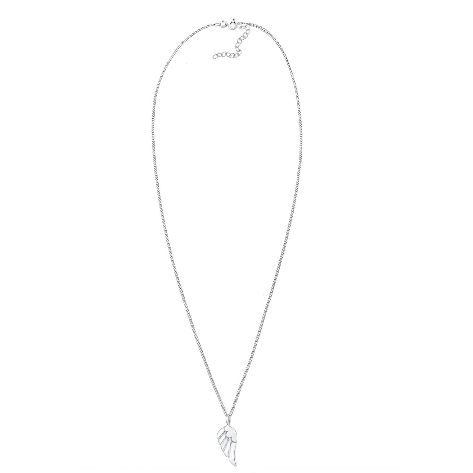 Silber - Elli | Halskette Flügel | 925er Sterling Silber