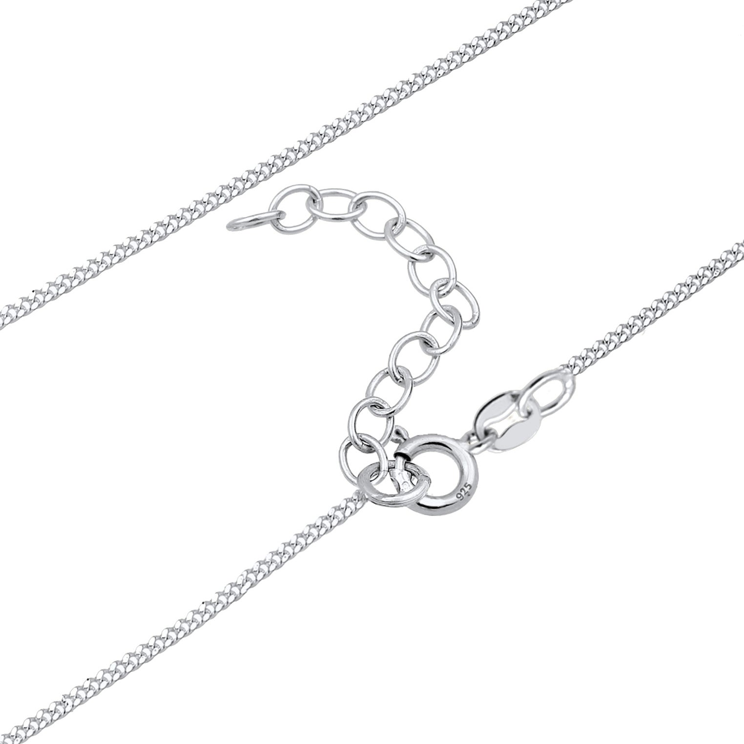Silber - Elli | Choker | Quarz (Transparent) | 925er Sterling Silber