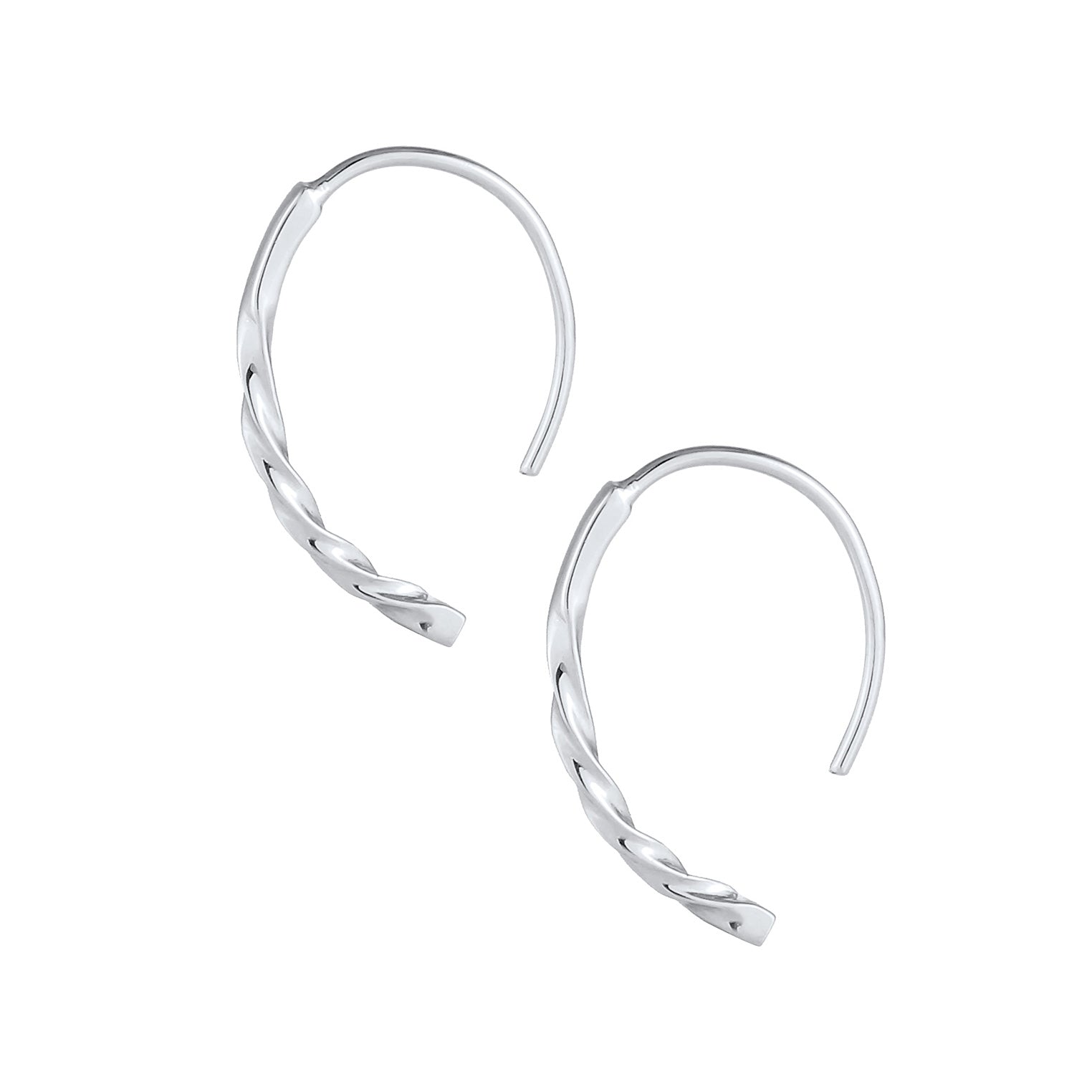 Silber - Elli | Creole | 925er Sterling Silber