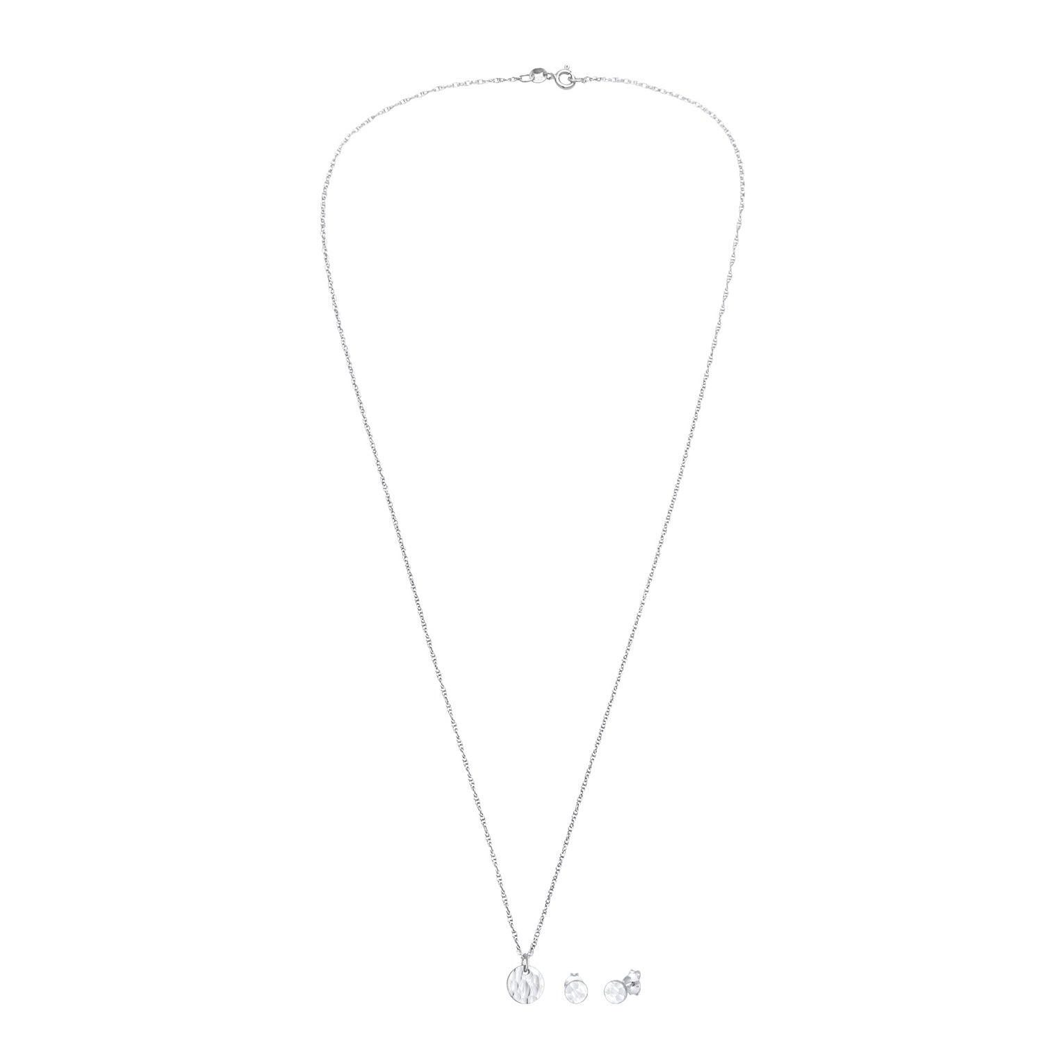 Silber - Elli | Schmuckset  Geo | 925er Sterling Silber