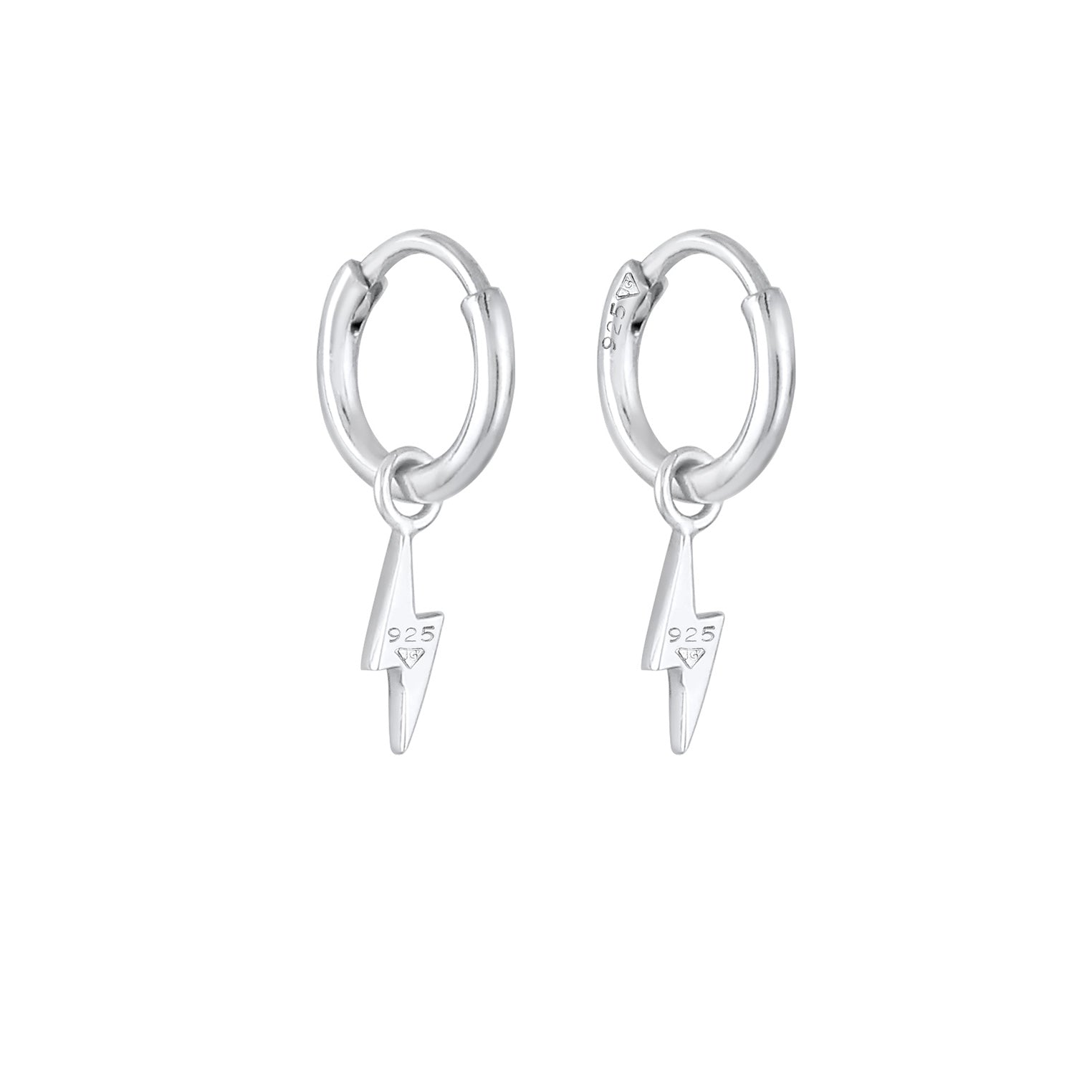 Silber - Elli | Ohrhänger Blitz | 925er Sterling Silber