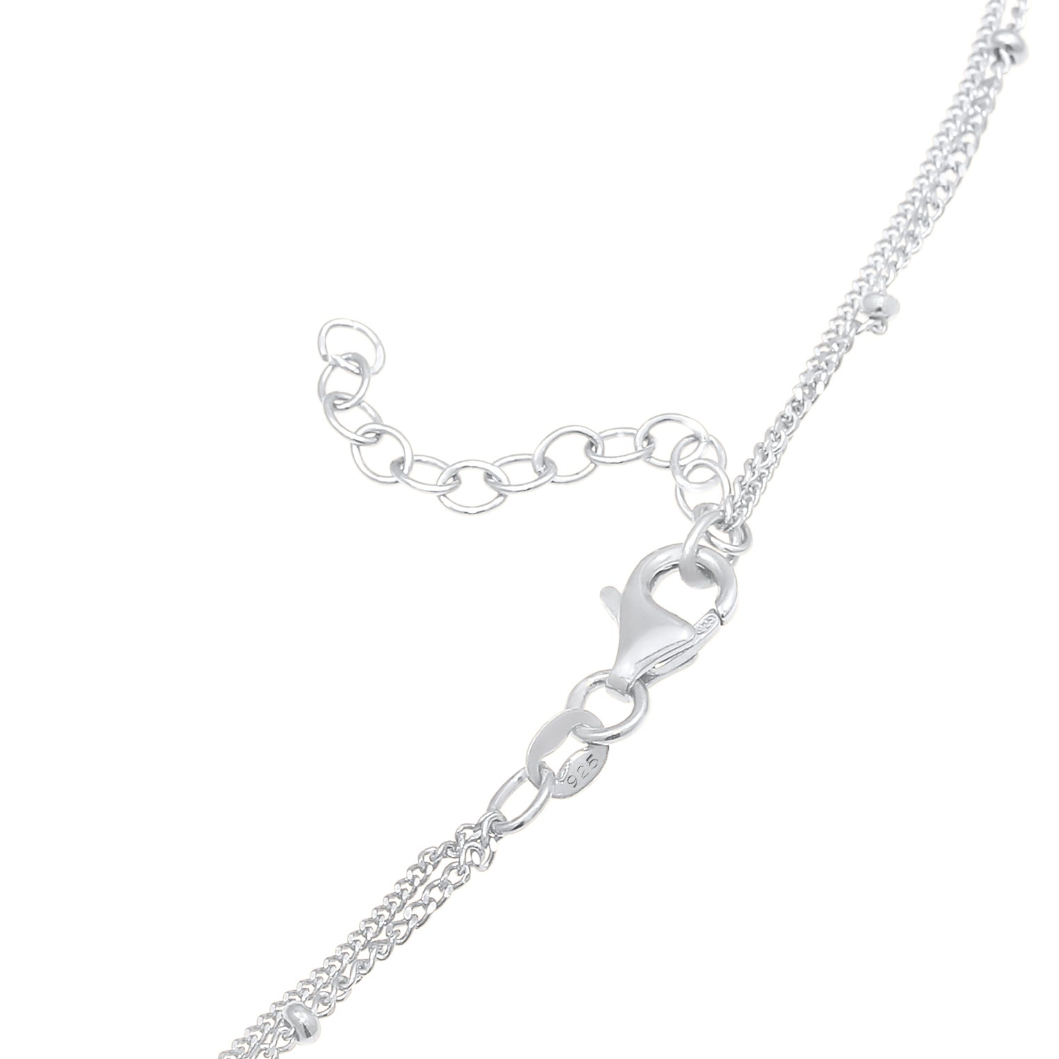 Silber - Elli | Layer-Halskette Astro | 925er Sterling Silber