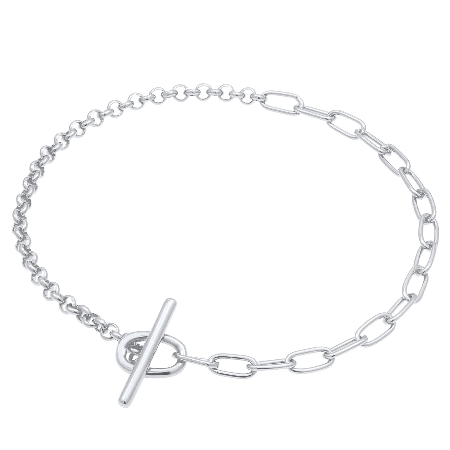 Silber - Elli | Glieder-Armband | 925er Sterling Silber