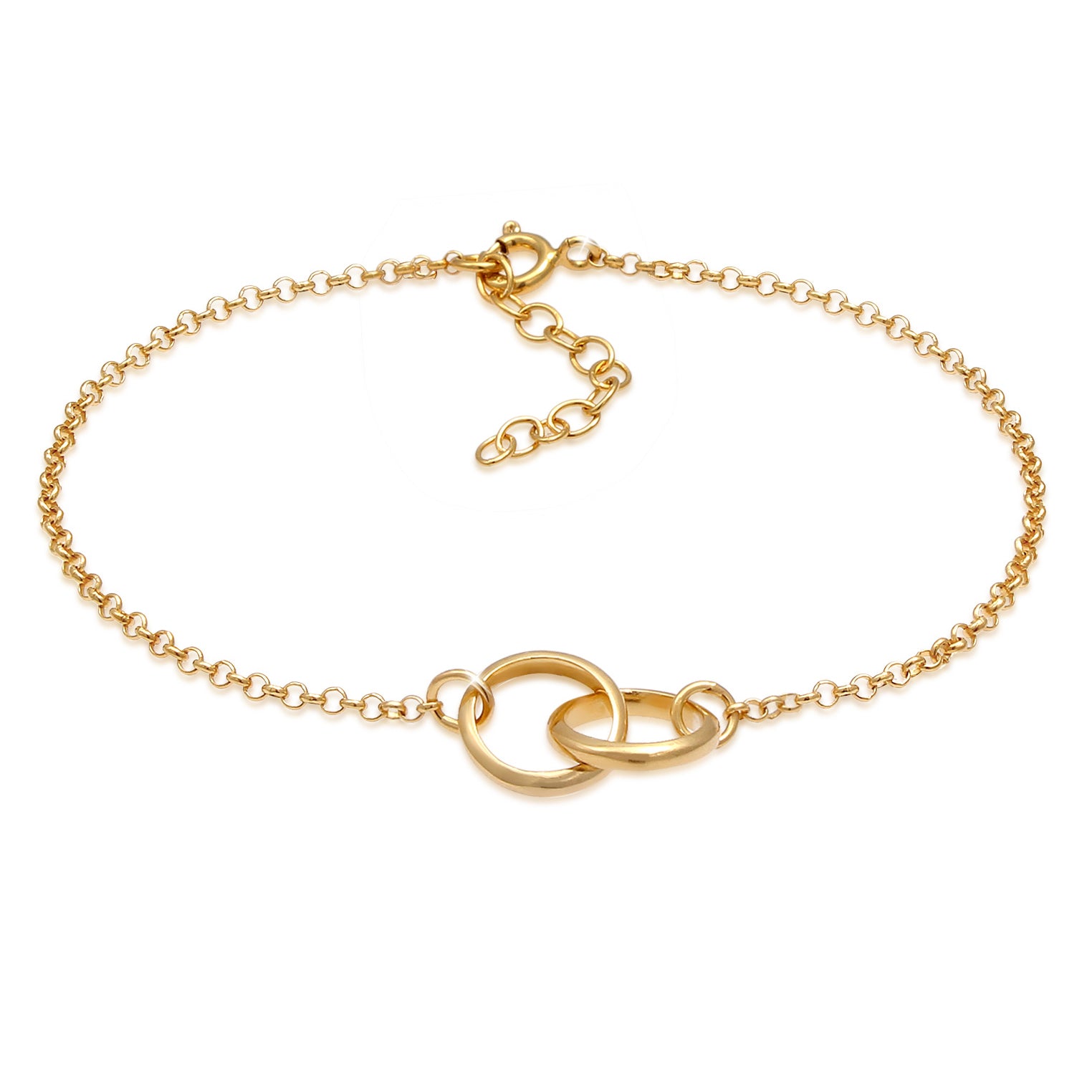 Gold - Elli | Armband Geo | 925 Sterling Silber vergoldet
