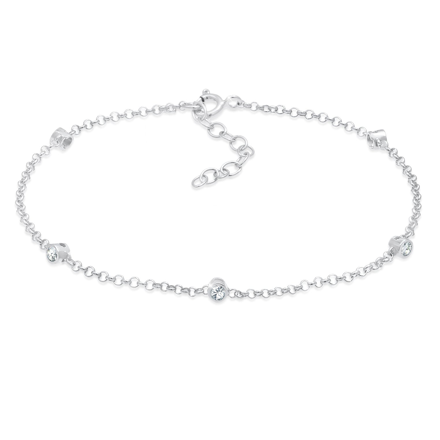 Armband | Kristall ( Weiß ) – Elli Jewelry | Armbänder