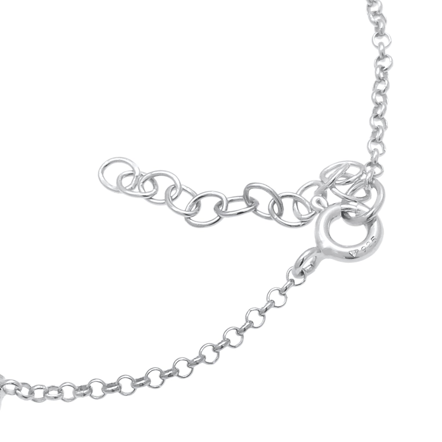 Silber - Elli | Armband | Mit Kristallen von Swarovski® (Weiß) | 925er Sterling Silber