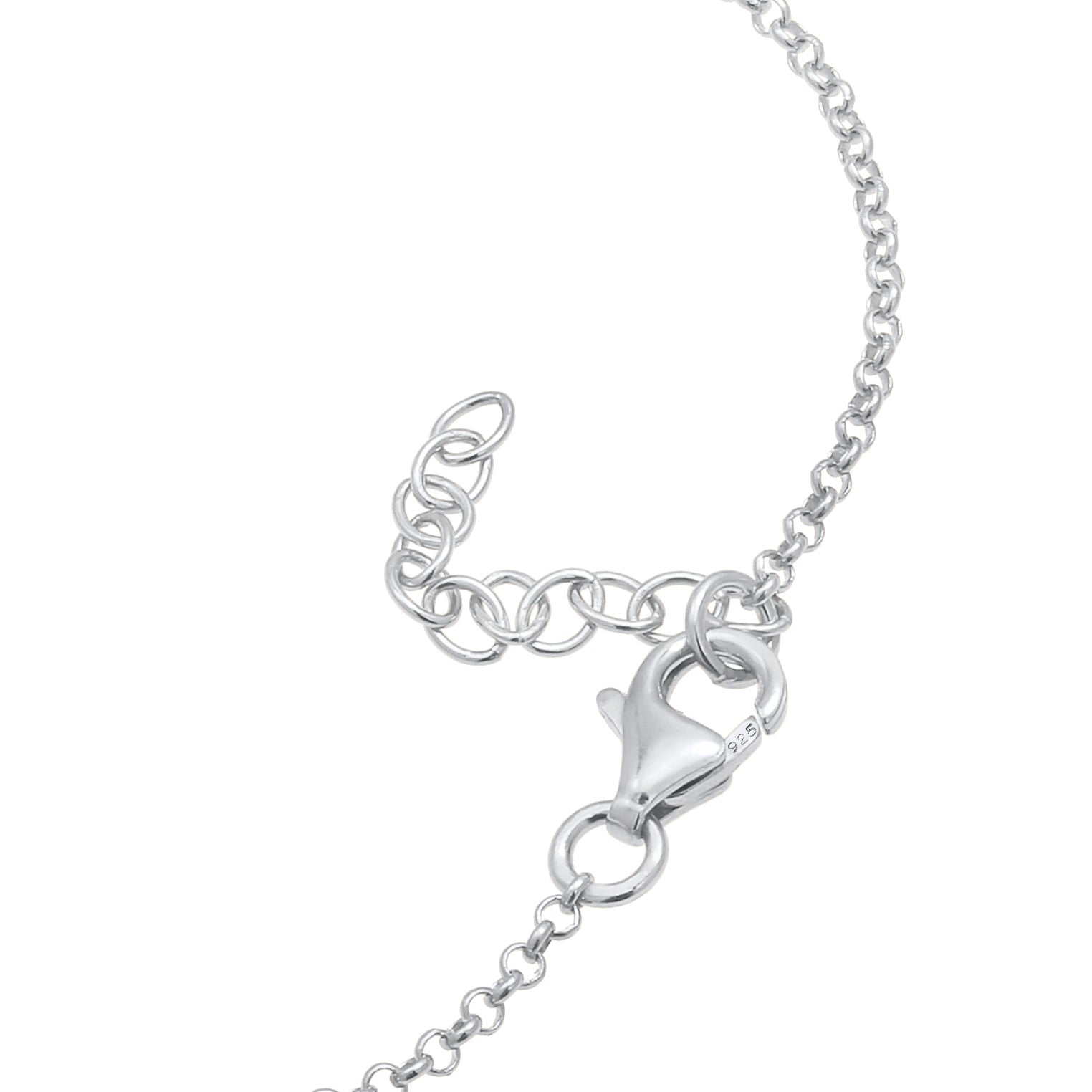 Silber - Elli | Armband Kleeblatt | 925er Sterling Silber