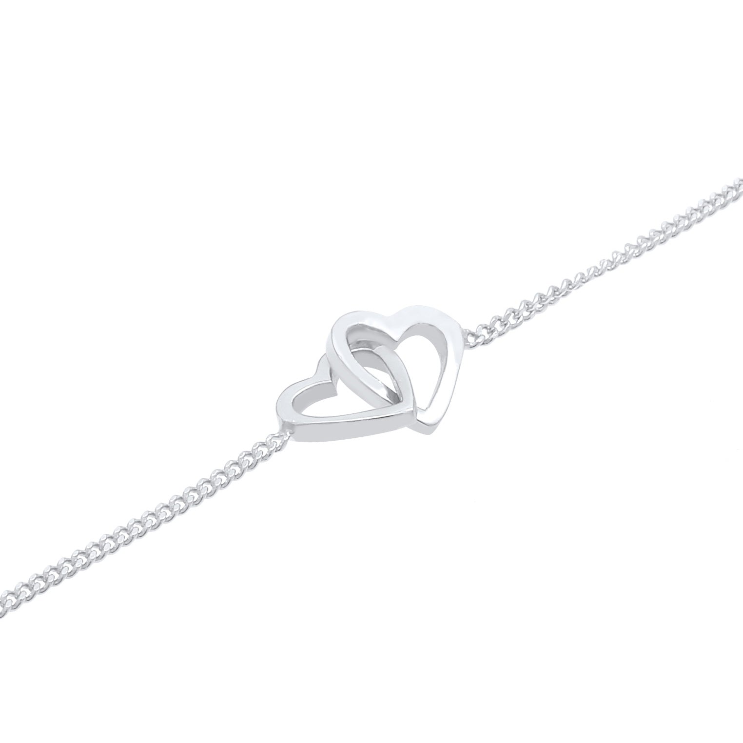 Silber - Elli | Armband Herz | 925er Sterling Silber