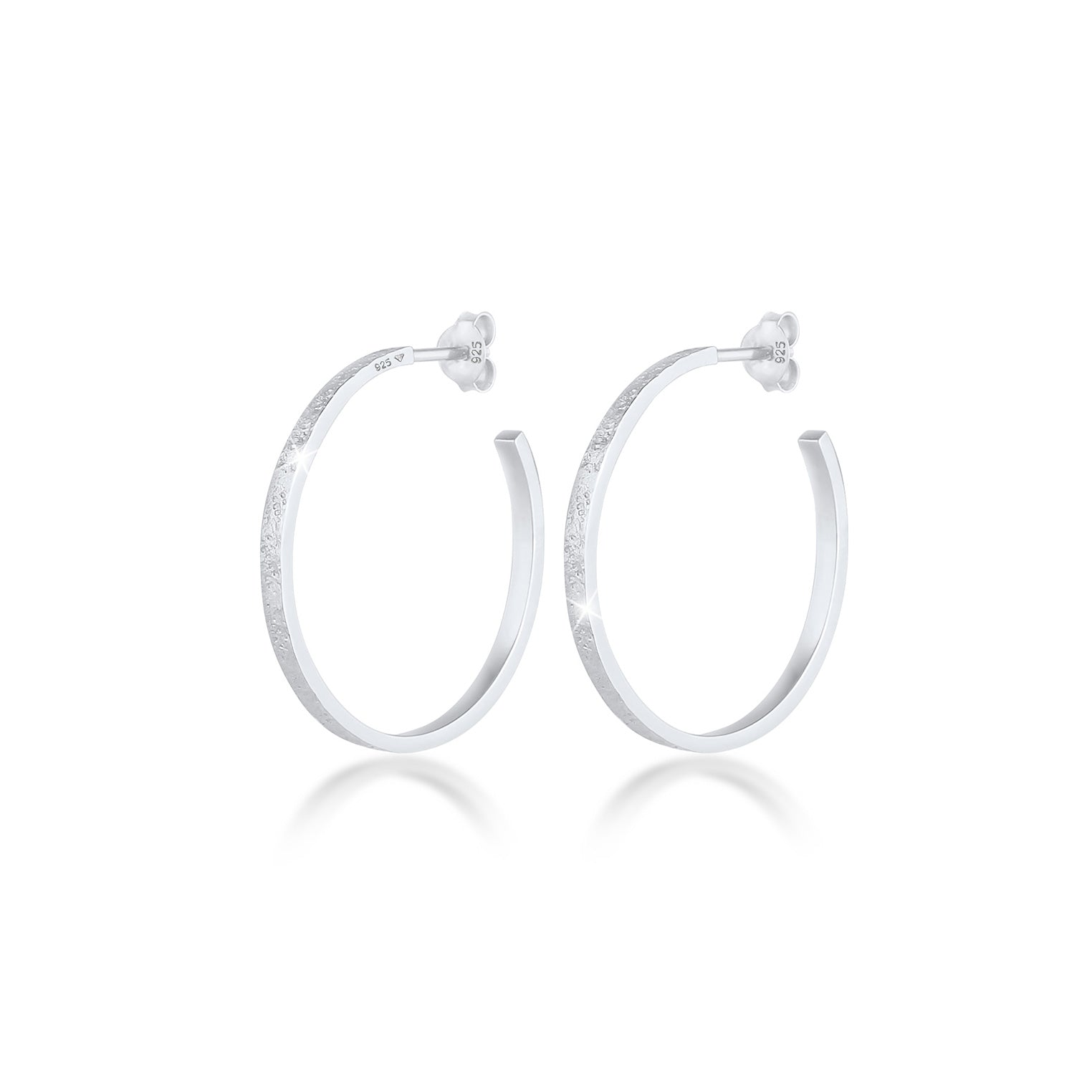 Silber - Elli | Creole | 925er Sterling Silber