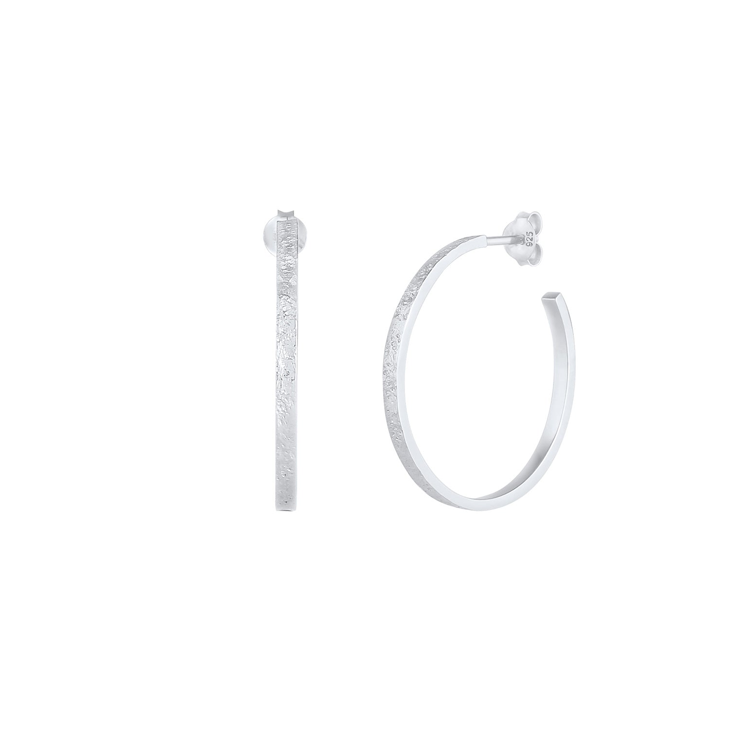 Silber - Elli | Creole | 925er Sterling Silber