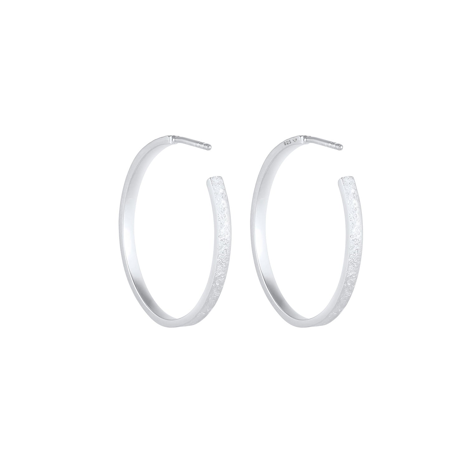 Silber - Elli | Creole | 925er Sterling Silber