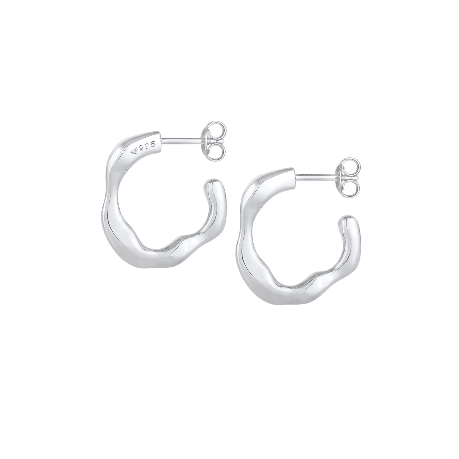 Silber - Elli PREMIUM | Ohrstecker | 925er Sterling Silber