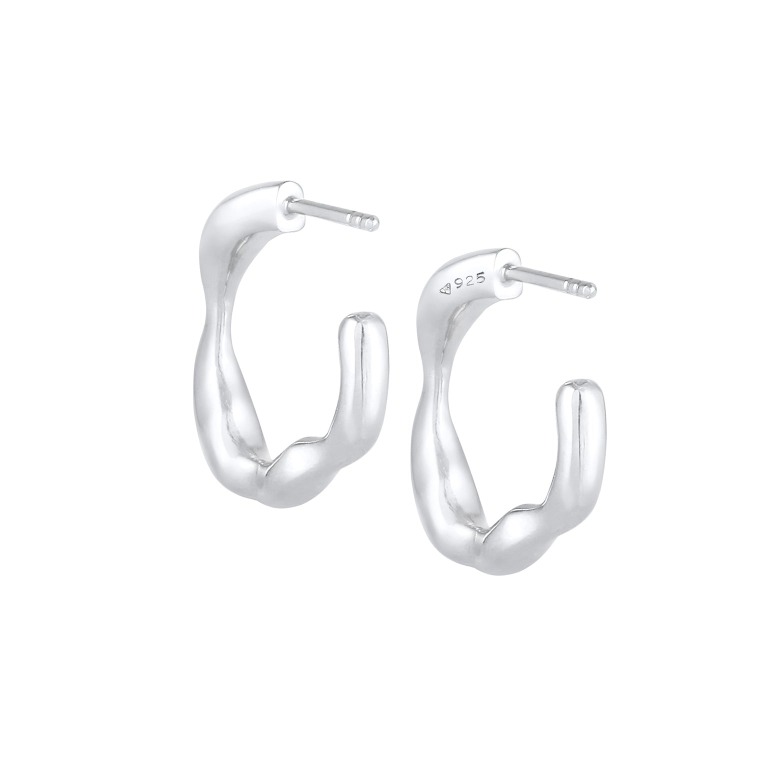 Silber - Elli PREMIUM | Ohrstecker | 925er Sterling Silber