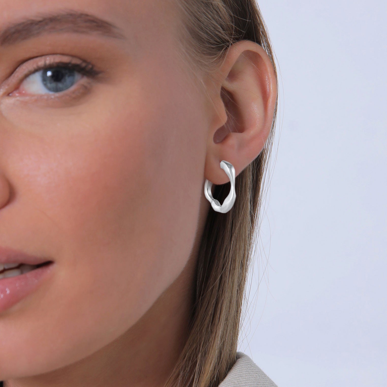 Silber - Elli PREMIUM | Ohrstecker | 925er Sterling Silber